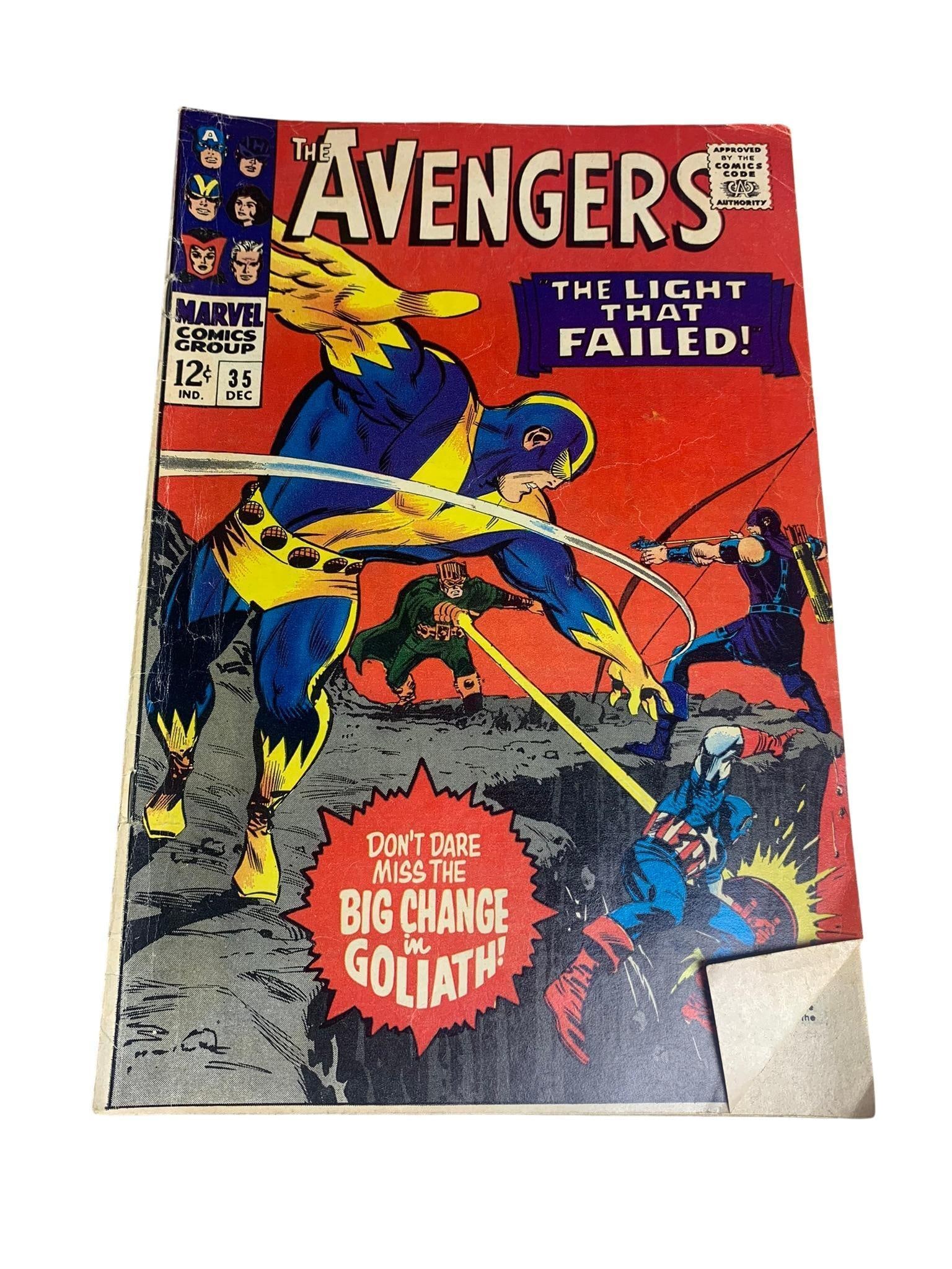 The Avengers #35 (Marvel Comics December 1966) (1 of 7)