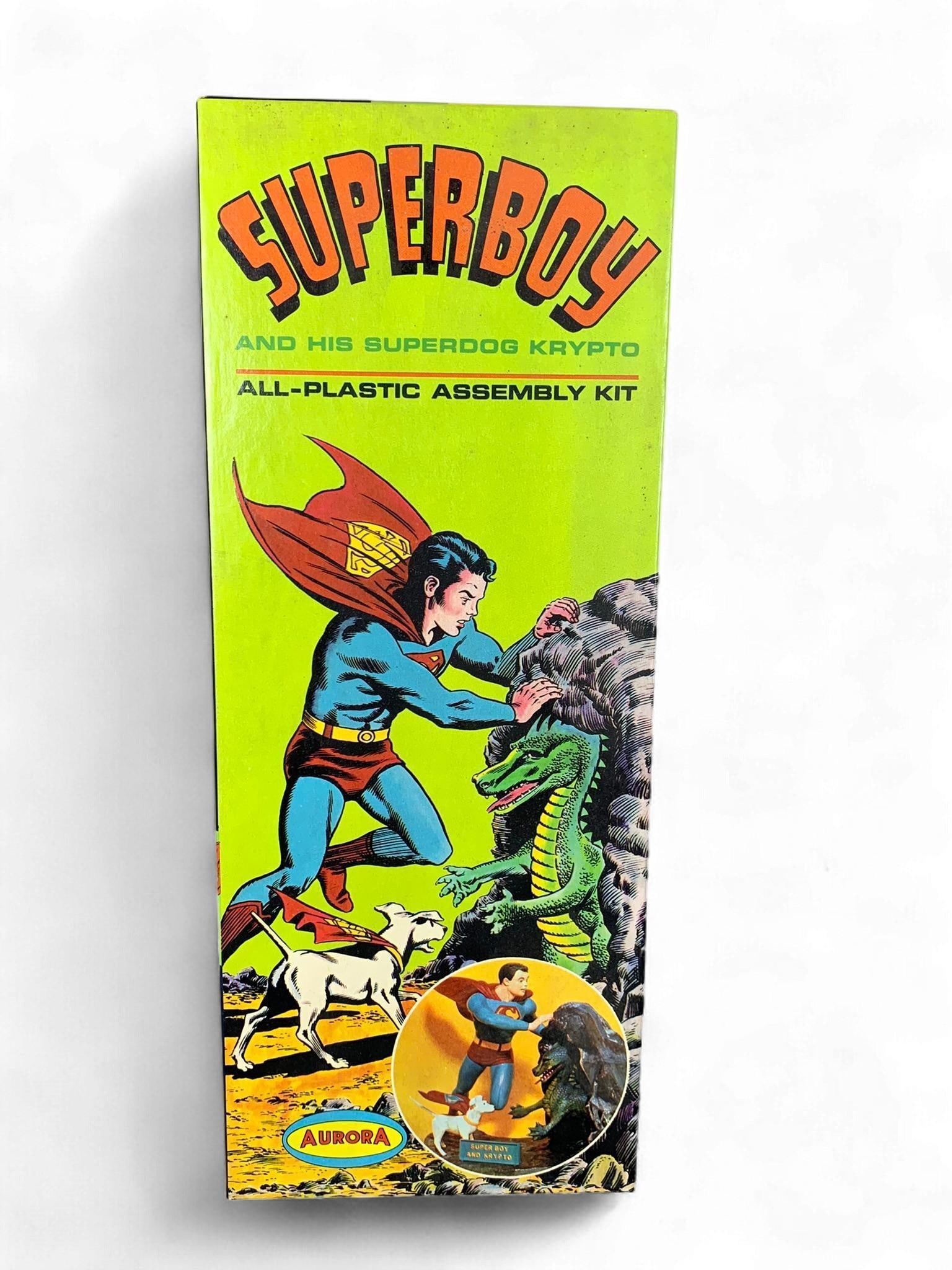 Aurora Superboy and His Superdog Krypto Vintage Model Kit, 1965 (1 of 15)