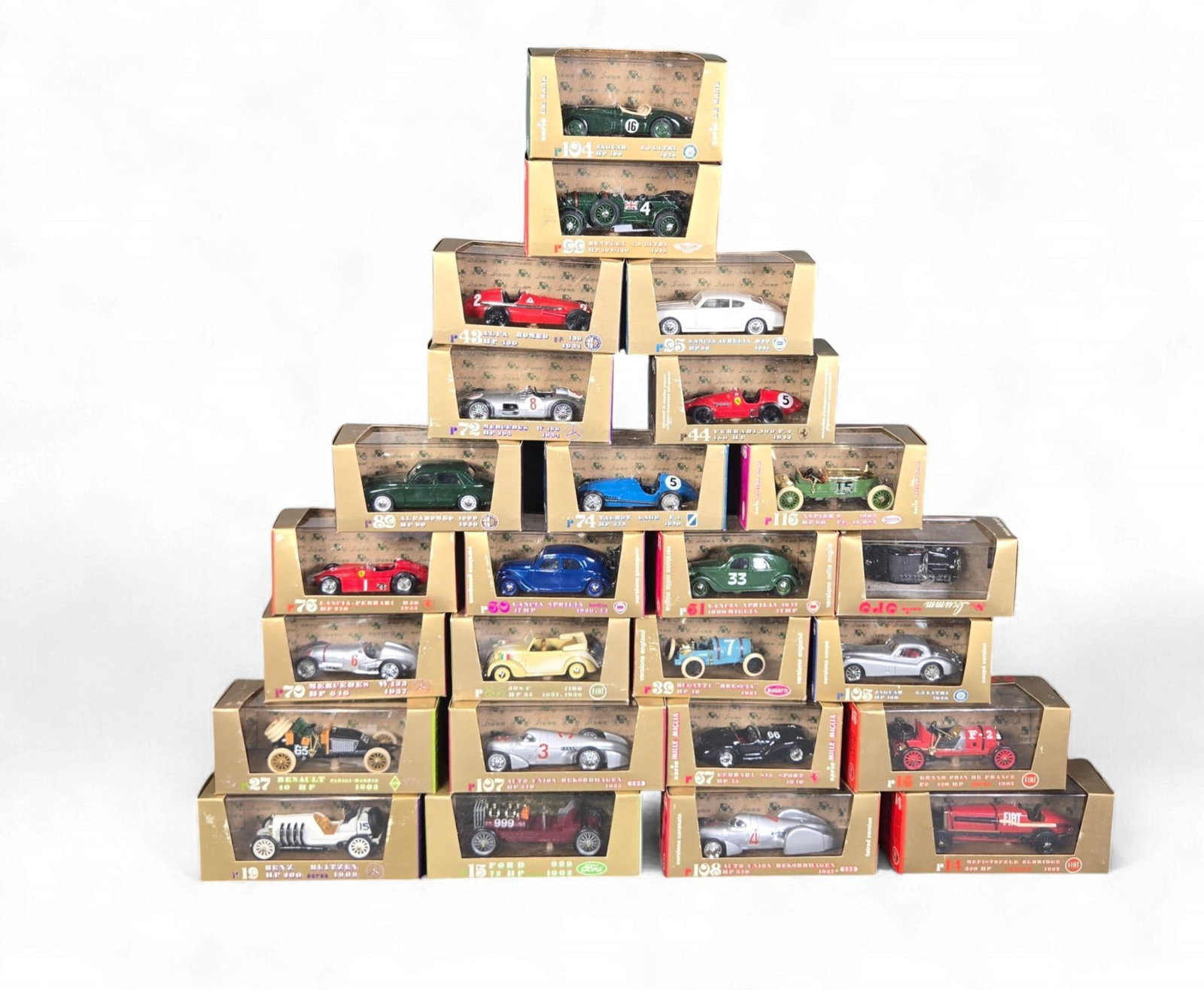 A Collection of Brumm 1:43 Scale diecast Model Cars, Serie Oro and Other Series (1 of 11)