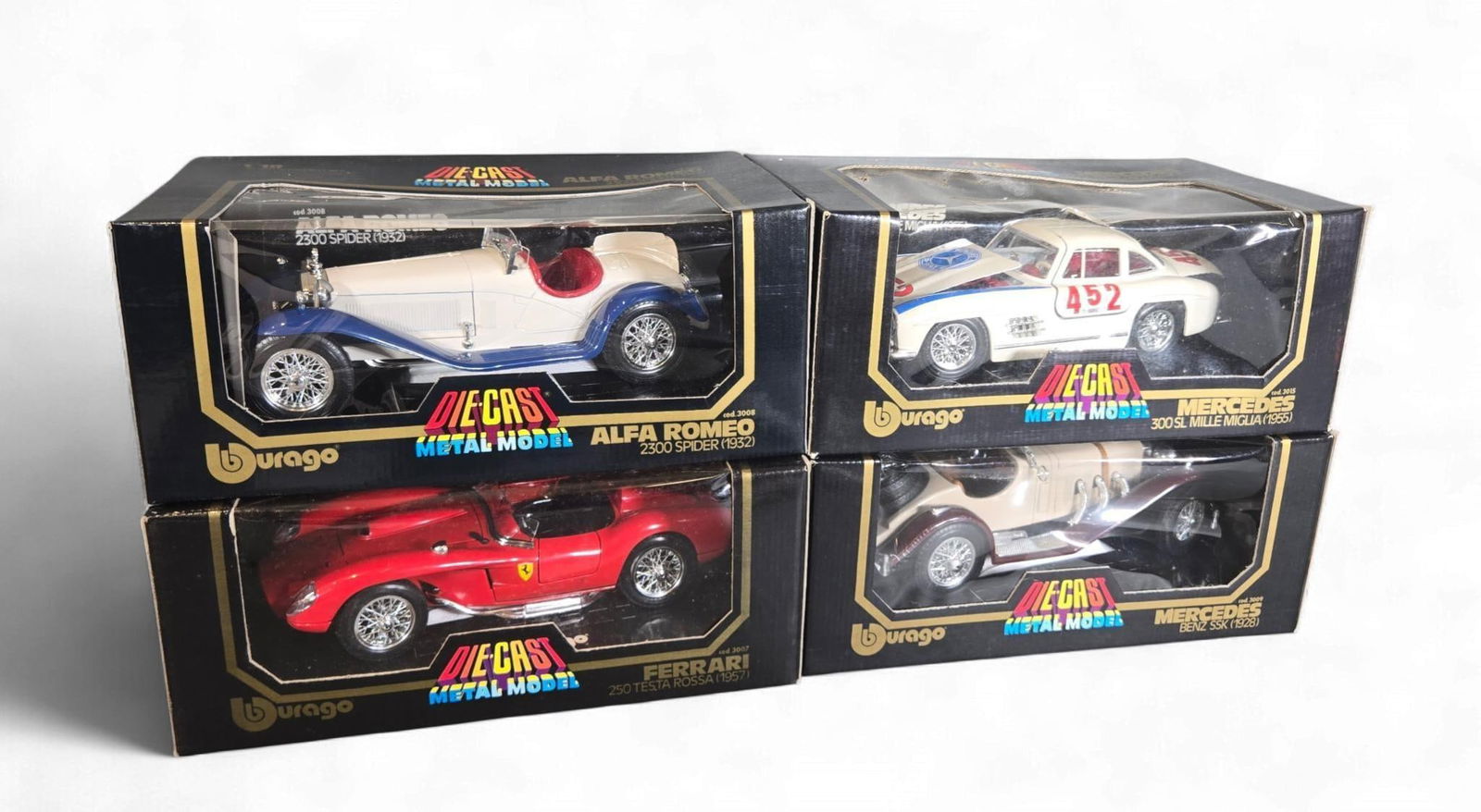 A Collection of Burago diecast Model Cars (1 of 5)