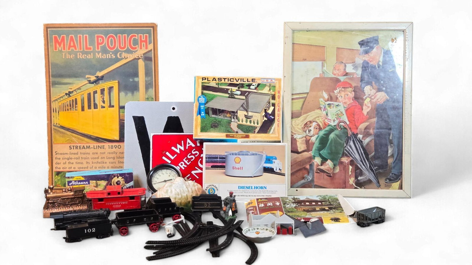 A Collection of Vintage Model Railroading, Railroadiana, and Related Collectibles (1 of 20)