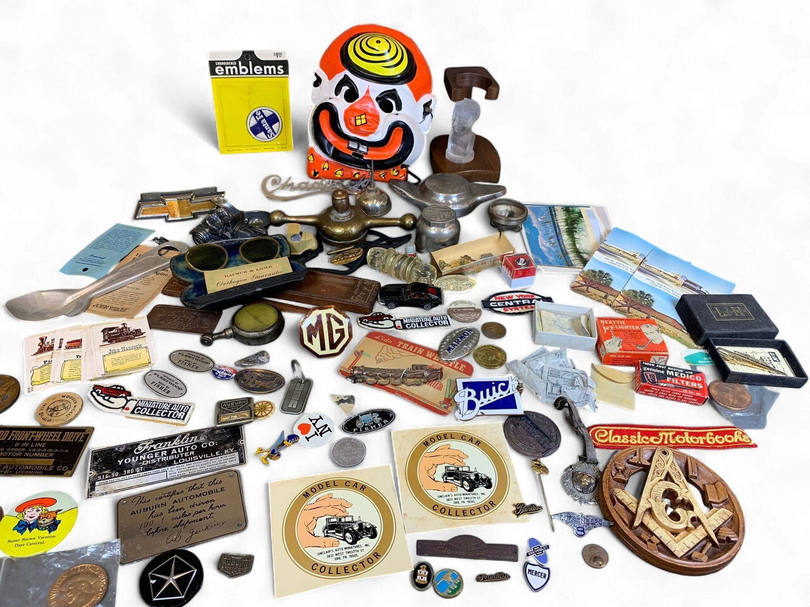 A Collection of Vintage Americana and Transportation Memorabilia, including a Gaar-Scott Tiger Thres (1 of 20)