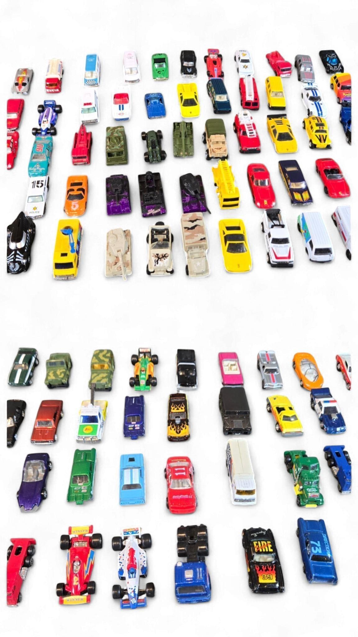 A Collection of Approximately 70-80 diecast Metal and Plastic Toy Vehicles, Late 20th to Early 21st  (1 of 20)