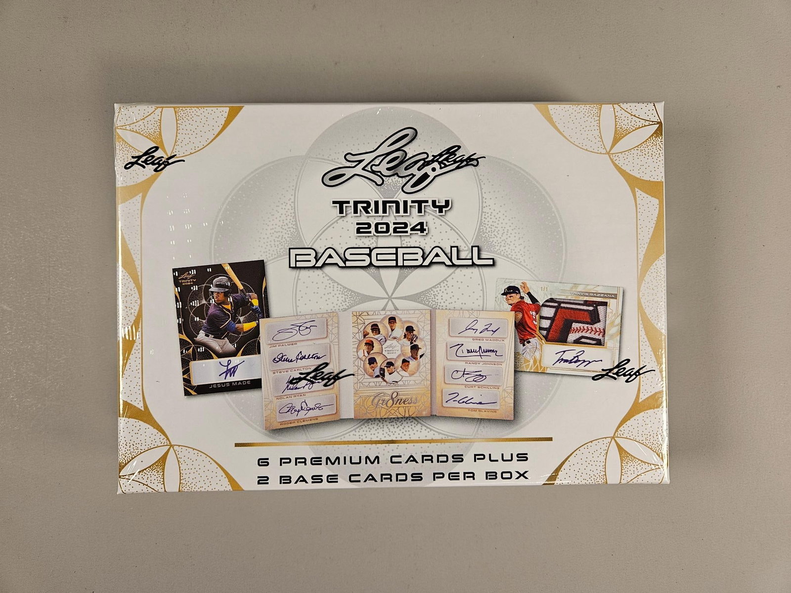 2024 Leaf Trinity Baseball Hobby Box (1 of 7)