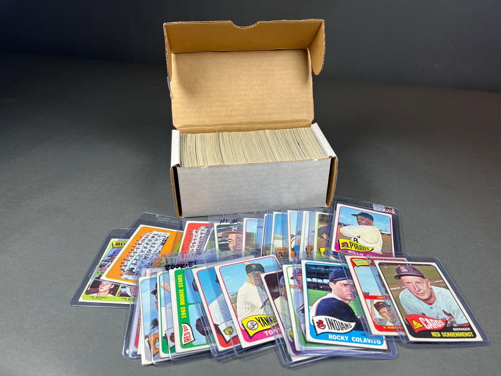 1965 Topps baseball Starter lot w/ 25 Stars, no duplicates, 378 Cards (1 of 14)