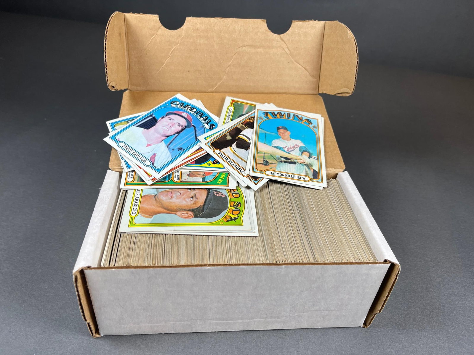 1972 Topps baseball Starter set, 17 Stars, 377 cards, no duplicates (1 of 20)