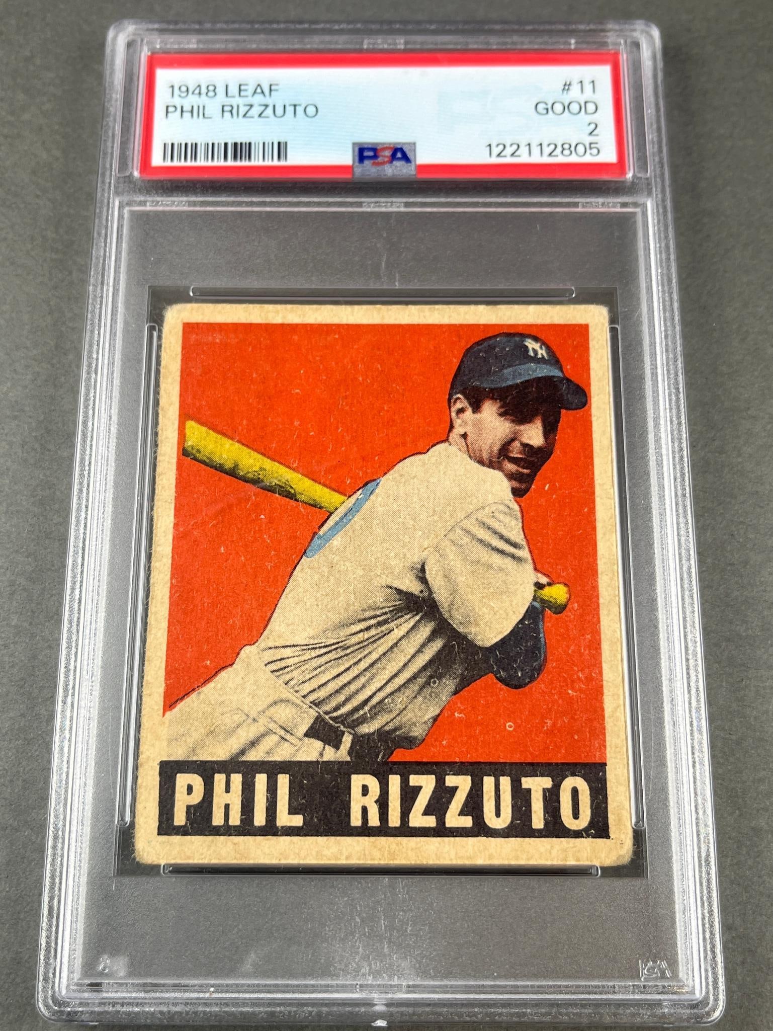 Phil Rizzuto 1948 Leaf PSA Good (1 of 7)