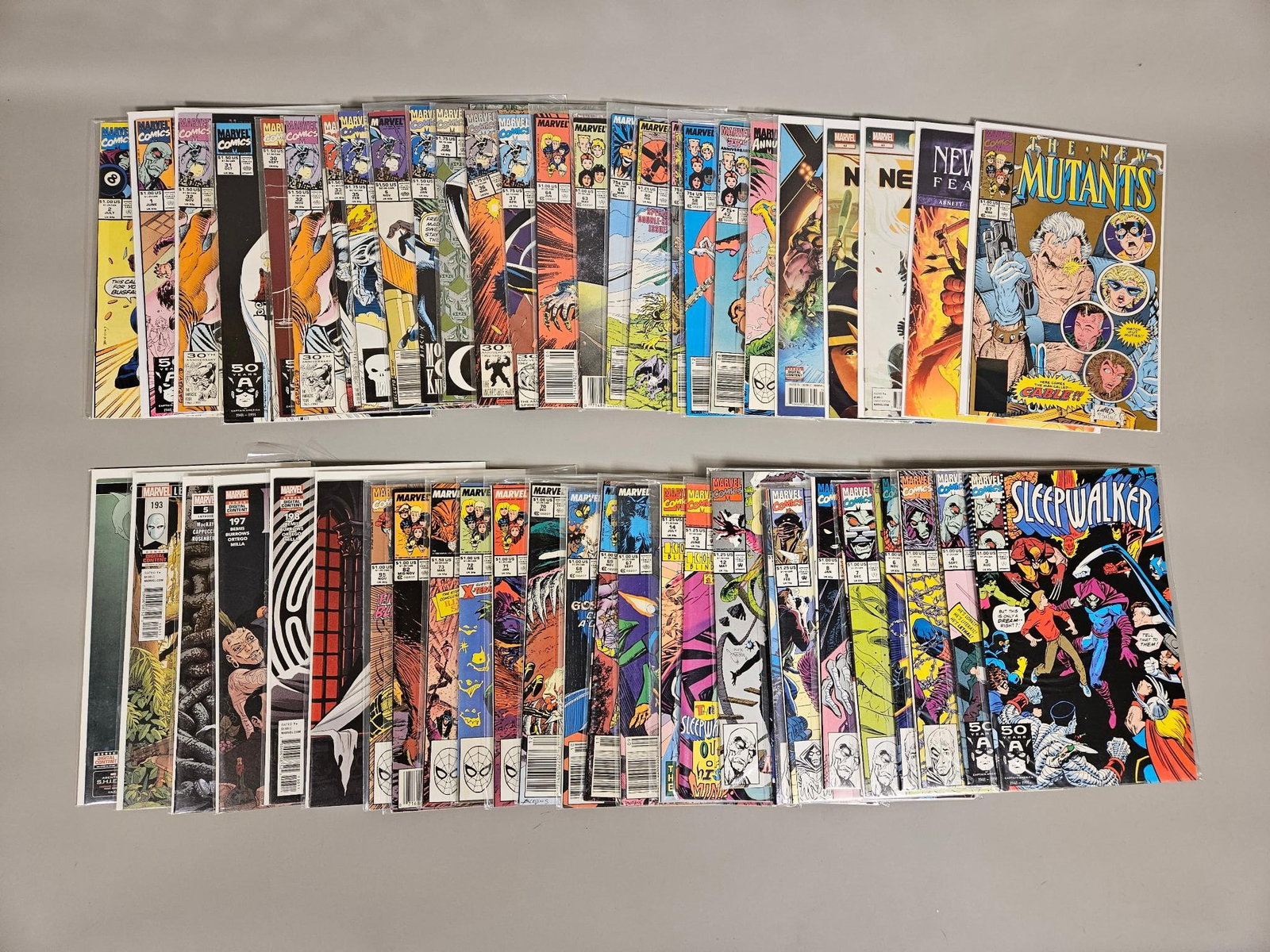 A Collection of 51 Marvel Comic Books (1 of 9)