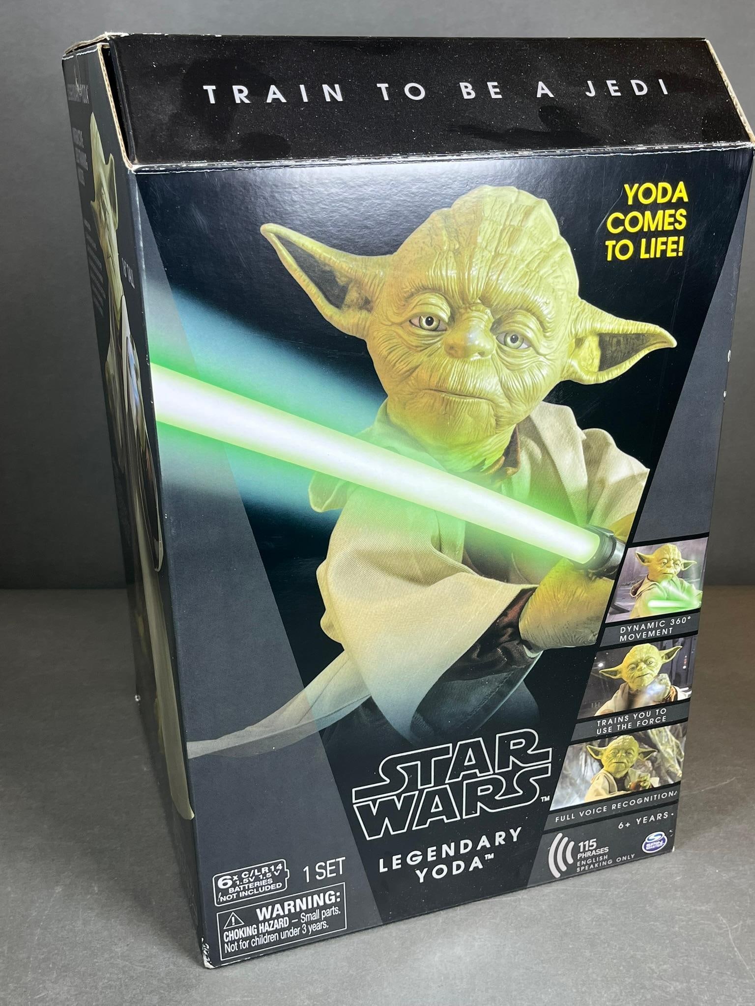 Star Wars Legendary Yoda Interactive Action Figure, Factory Sealed (1 of 6)
