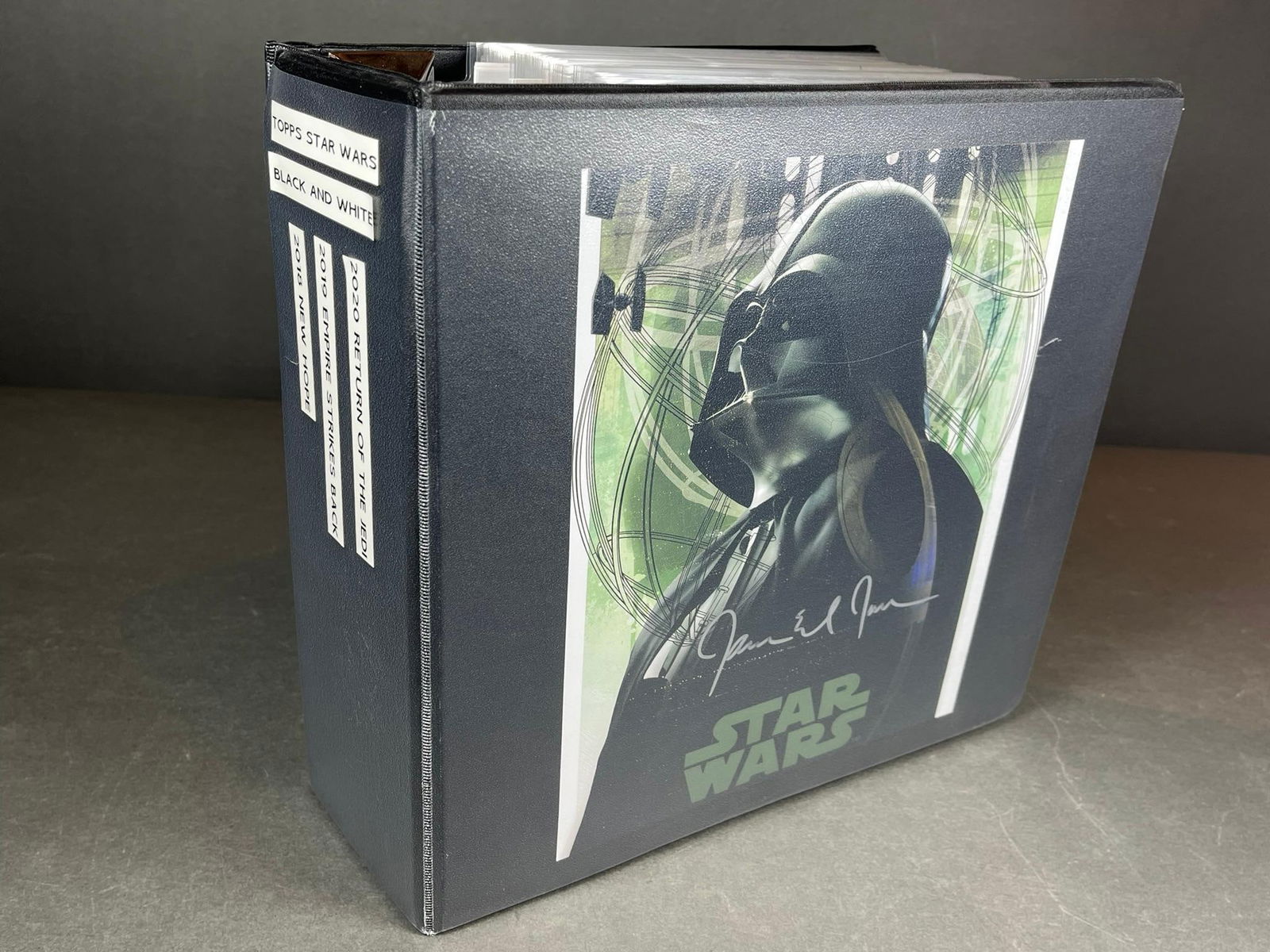 A Collection of Topps Star Wars Black & White Trading Cards, 2018-2020, with Autographs, Sketch (1 of 20)