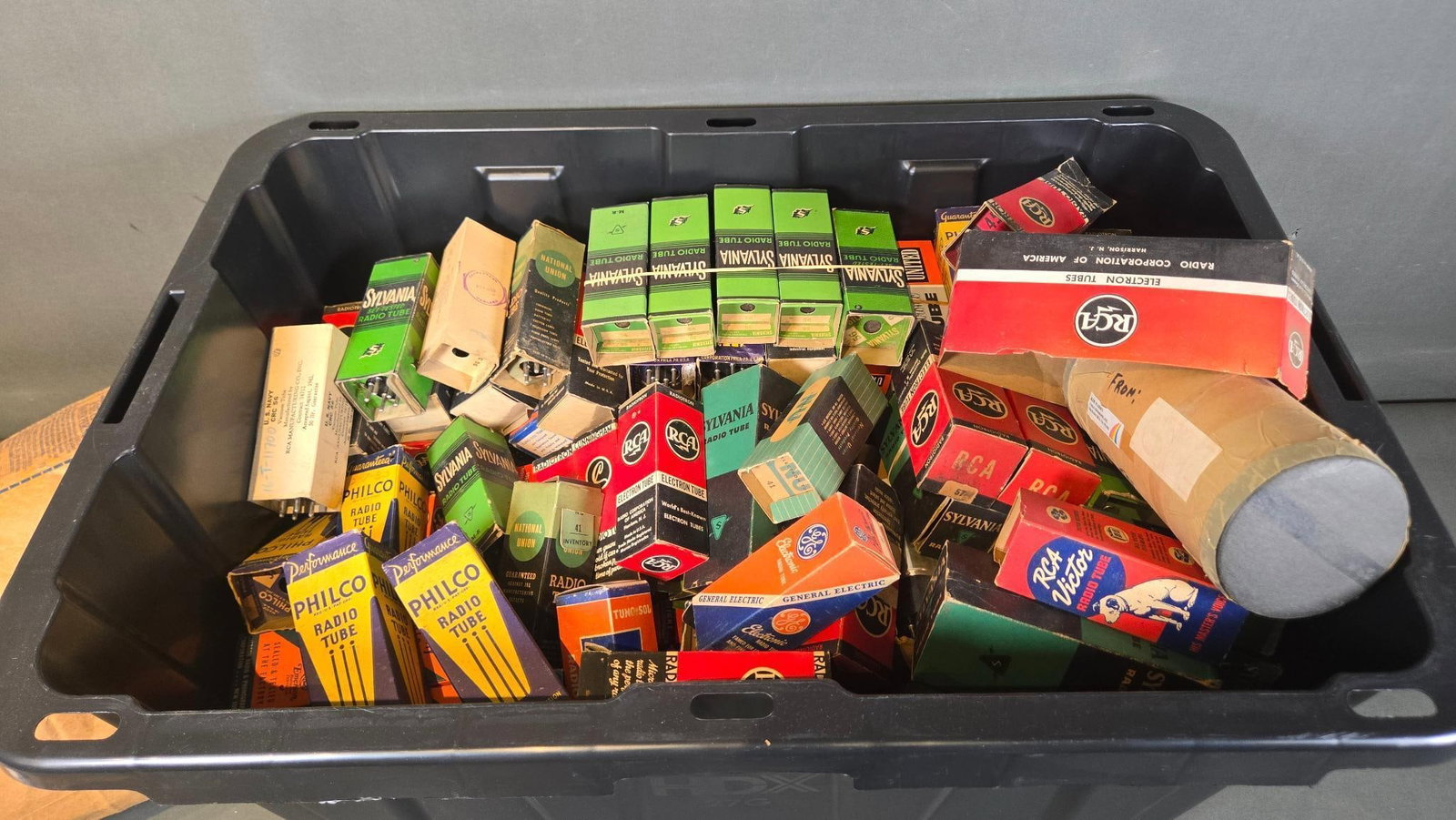 A Collection of Vintage Radio and Electron Vacuum Tubes (1 of 6)