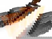 A Group of Four Vintage Console Radios and Radio-Phonographs, including Zenith and Victor: JEFFREY OCONNOR OF KEARNY, NEW JERSEY WON THIS LOT IN OUR DEC. 2 AUCTION, PAID, THEN DID A CHARGE BACK BECAUSE HE CHANGED HIS MIND ABOUT DRIVING TO PICK THIS LOT UP. THAT IS WHY IT IS RELISTED IN THIS