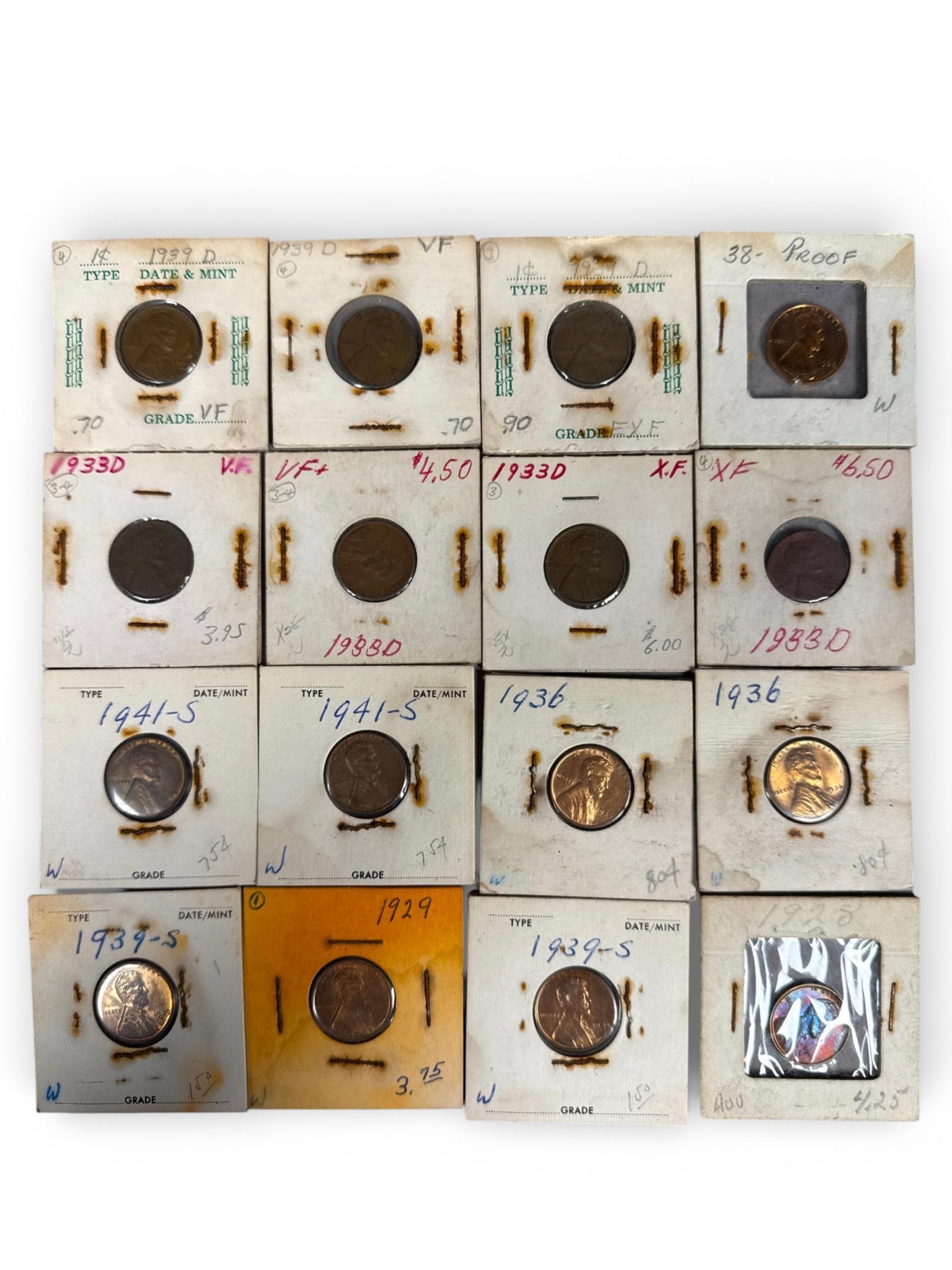 A Collection of High Grade Lincoln Wheat Cents (1 of 8)