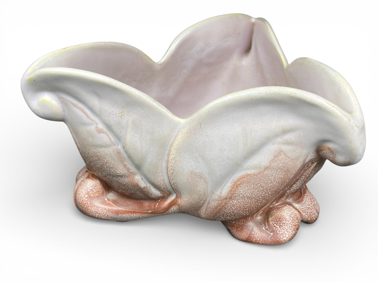 Weller Pottery Mid-Century Stylized Foliate Planter (1 of 13)