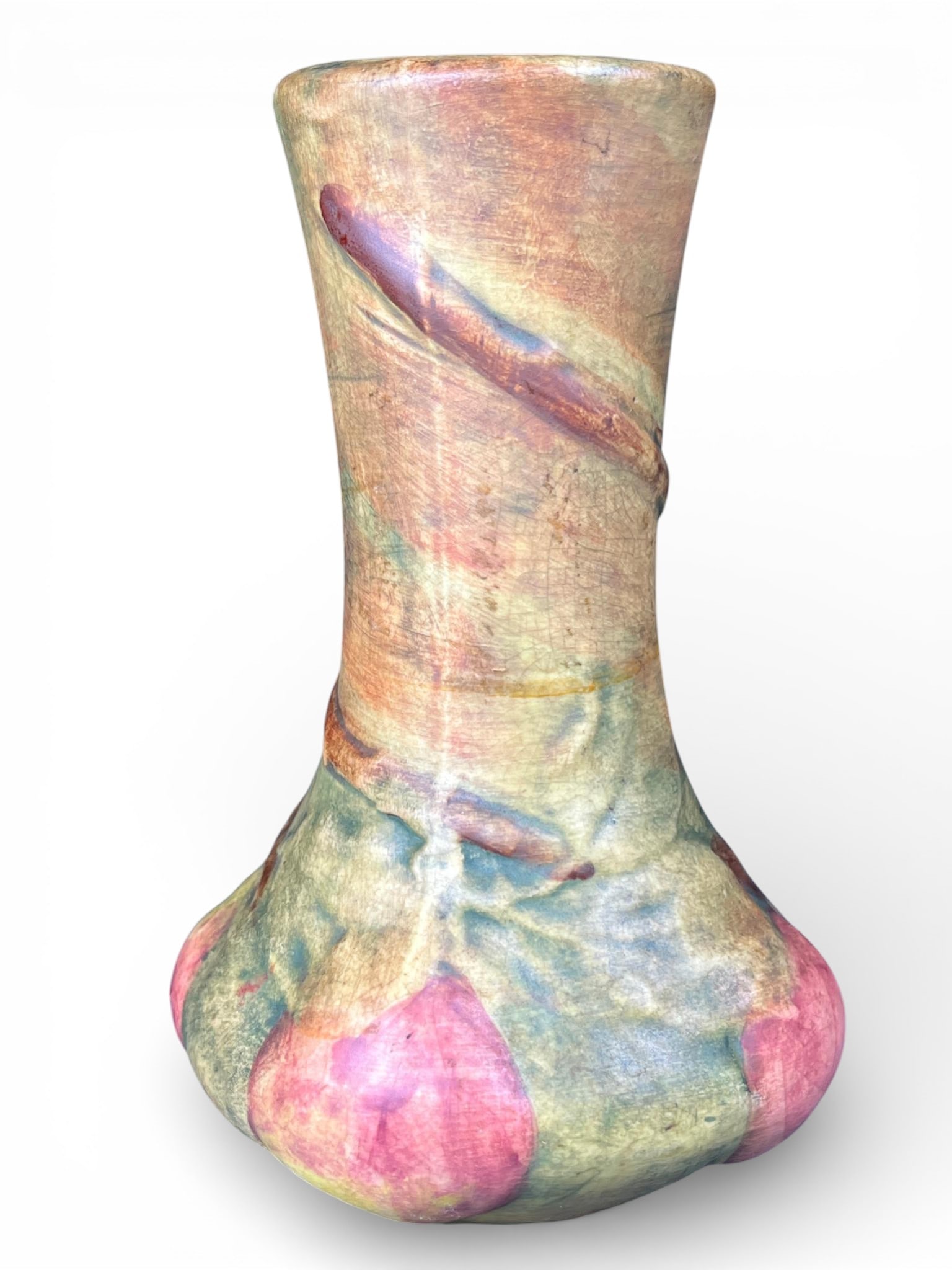 Weller Baldin Apple Pattern Art Pottery Vase (1 of 10)