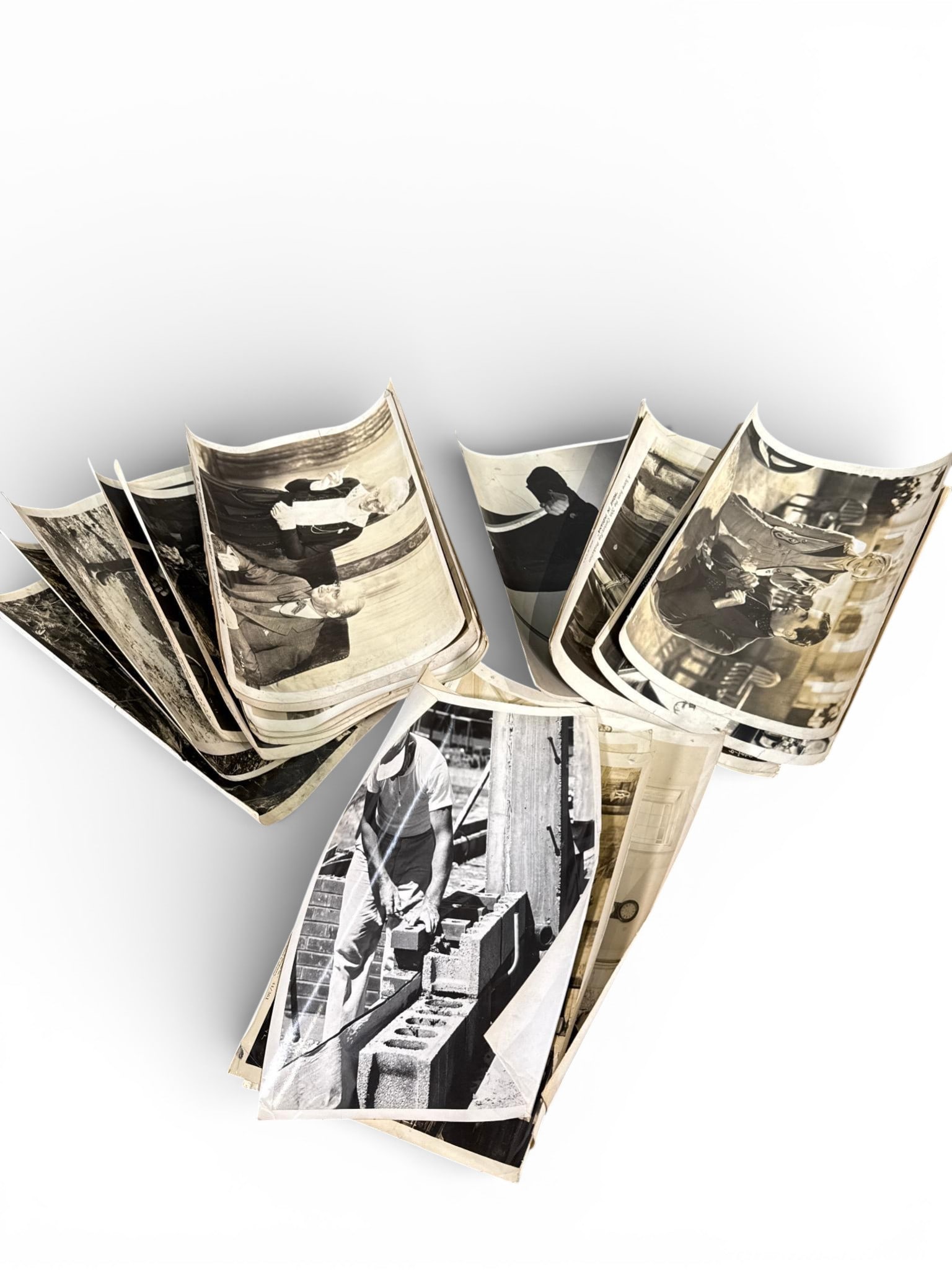 A Collection of Mid-20th Century Black and White Motion Picture Production Stills (1 of 7)