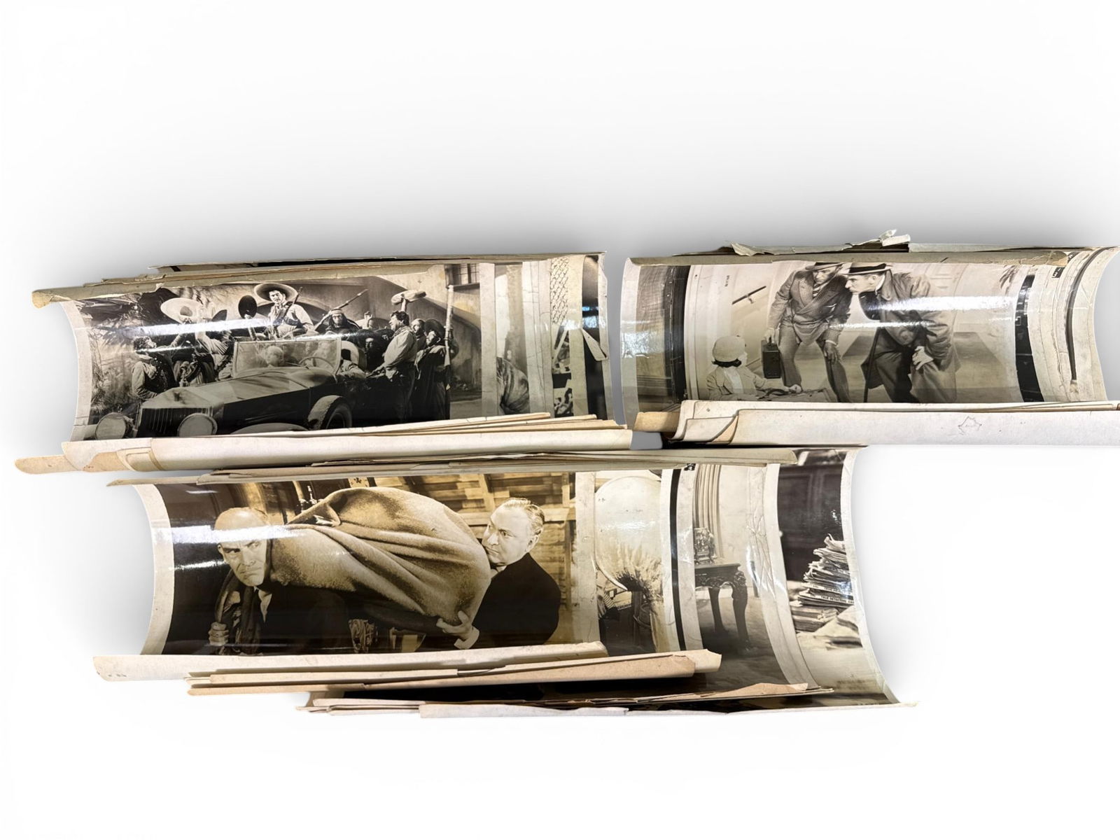 A Collection of Vintage Film Stills and Press Photos, including 'The Bat Whispers' (1 of 6)