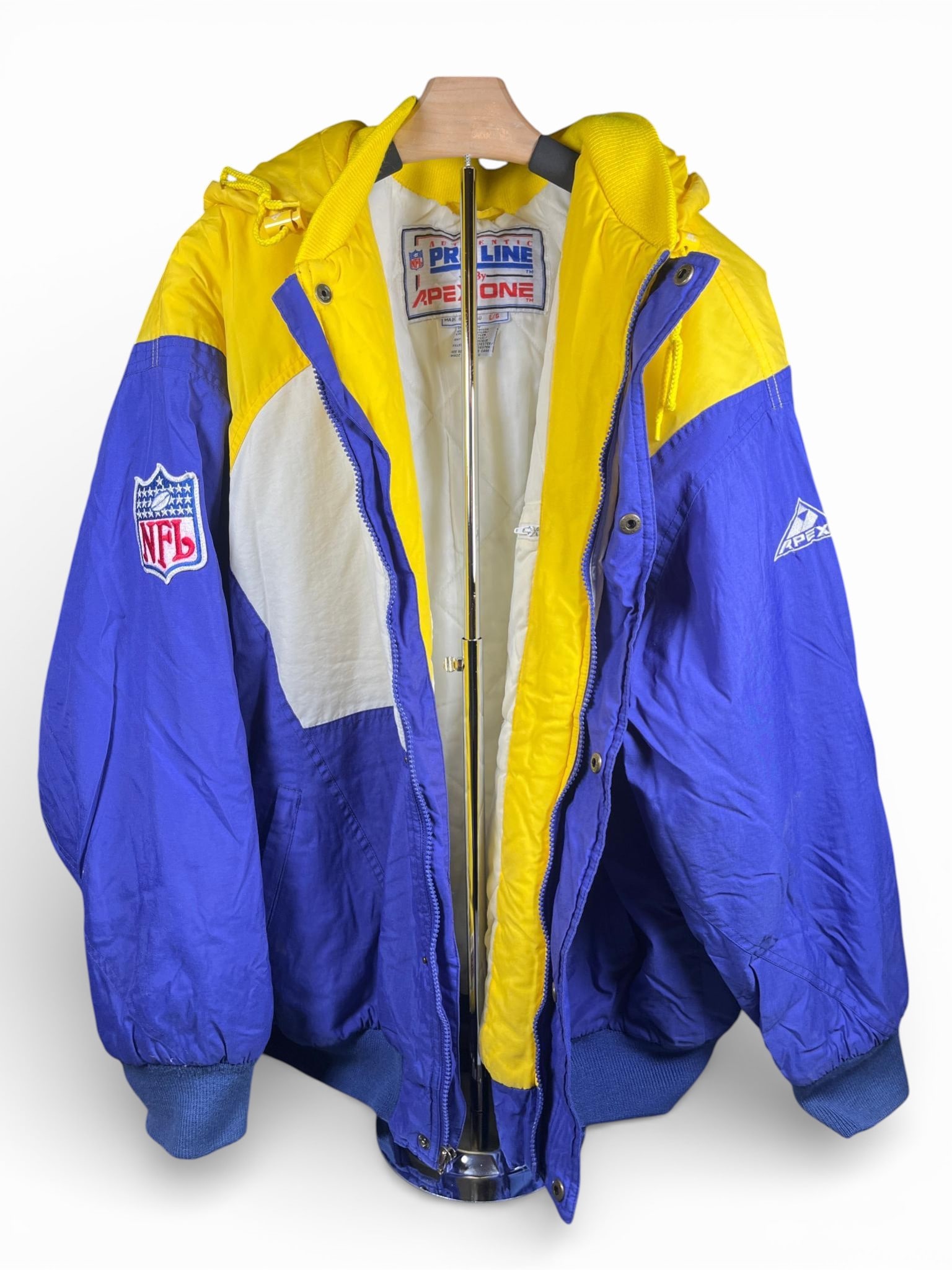 Vintage 90s Apex Authentic Pro Line NFL Minnesota Vikings Puffer Jacket (1 of 15)