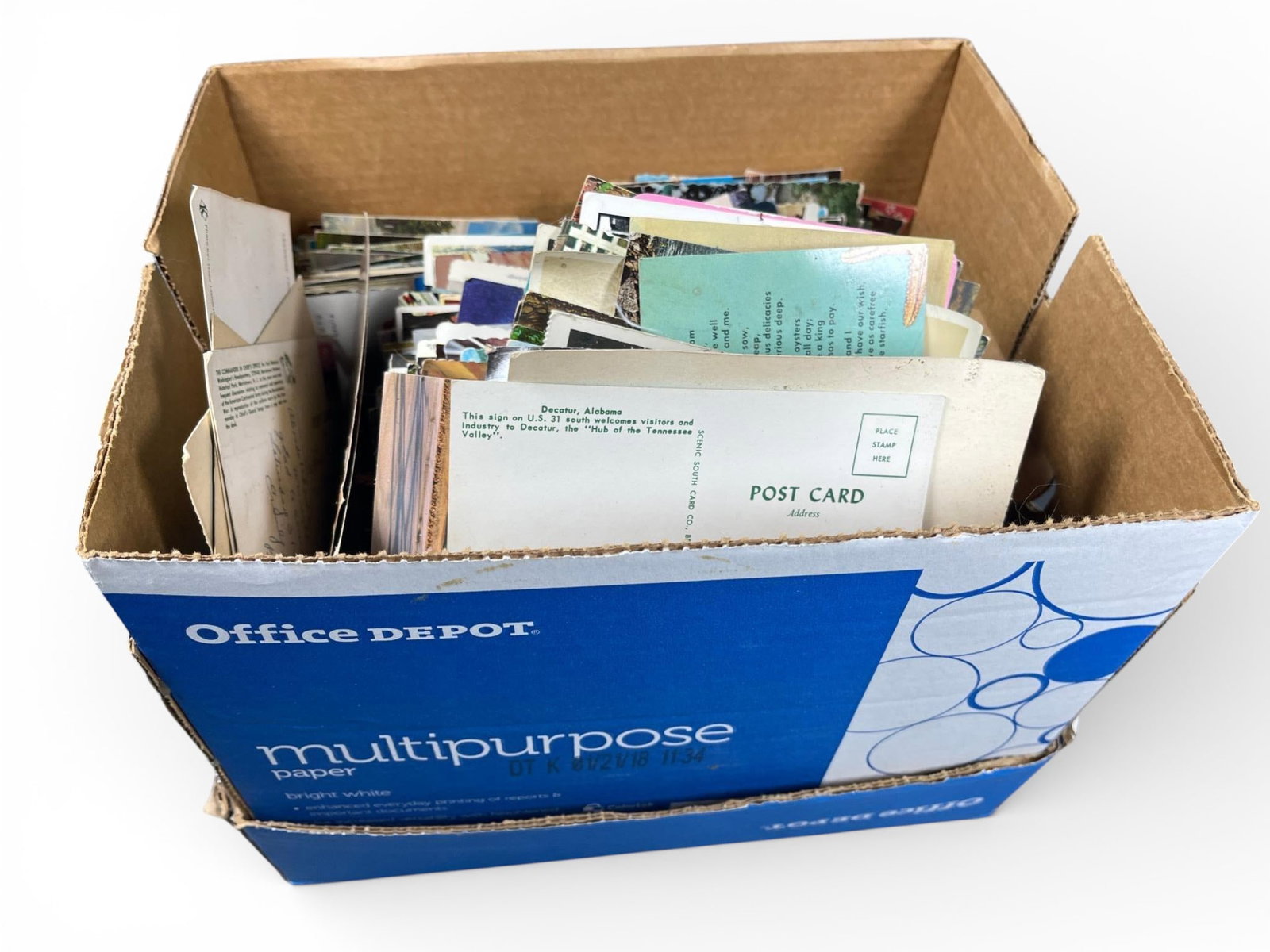 A Large Collection of Assorted Postcards, Mid-20th Century to Recent Times: Collection comprising or more assorted postcards, predominantly made from cardstock. The collection spans from the mid-20th century to more recent times, featuring a diverse range of styles including