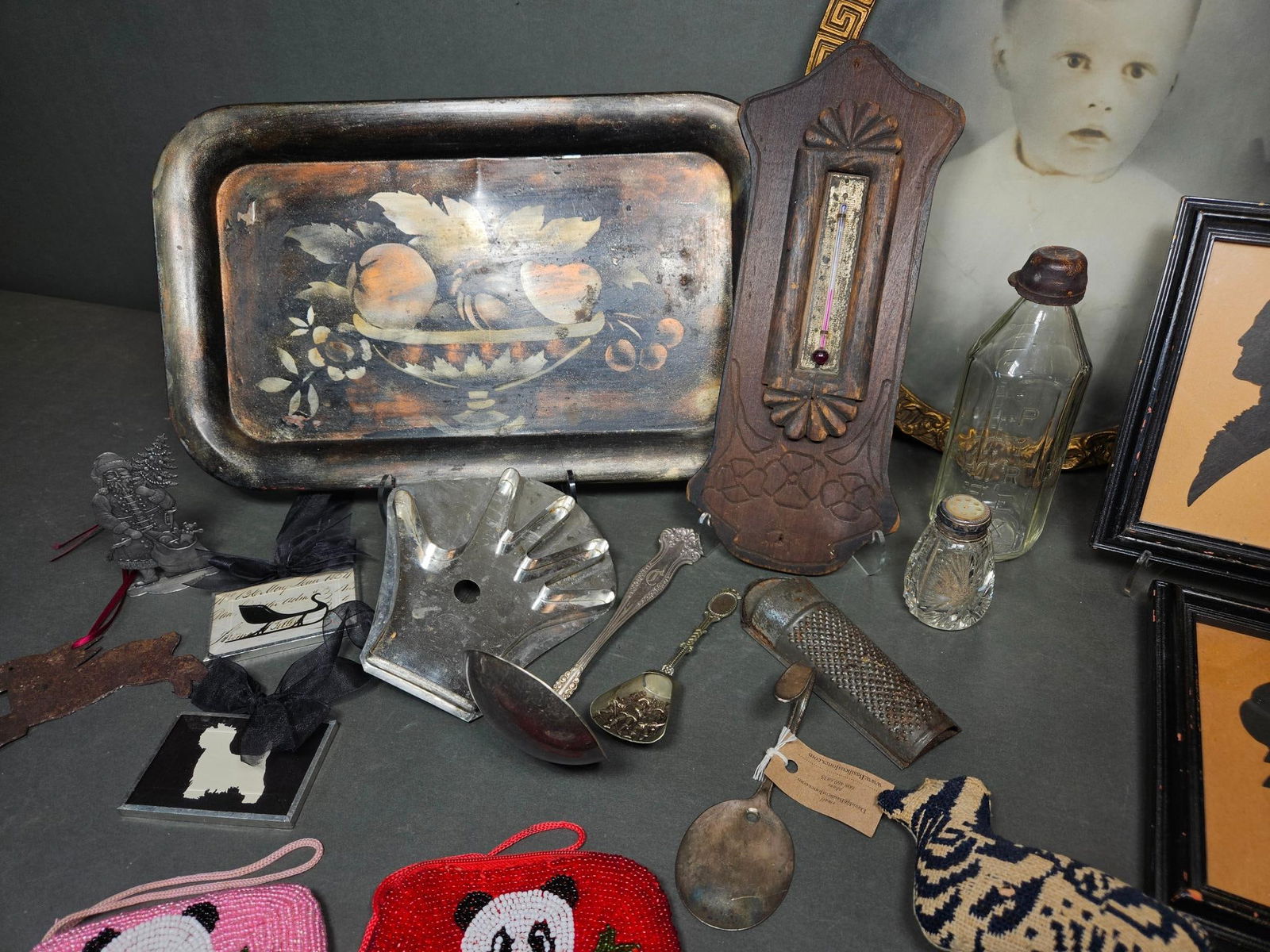 Vintage and Antique Decorative Objects and Ephemera - 3