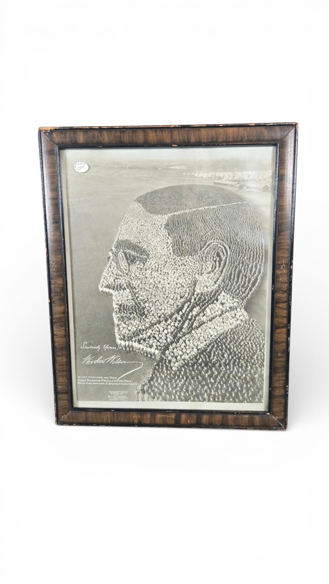 Mole & Thomas Framed Photographic Print Sincerely Yours Woodrow Wilson 1919 (1 of 8)