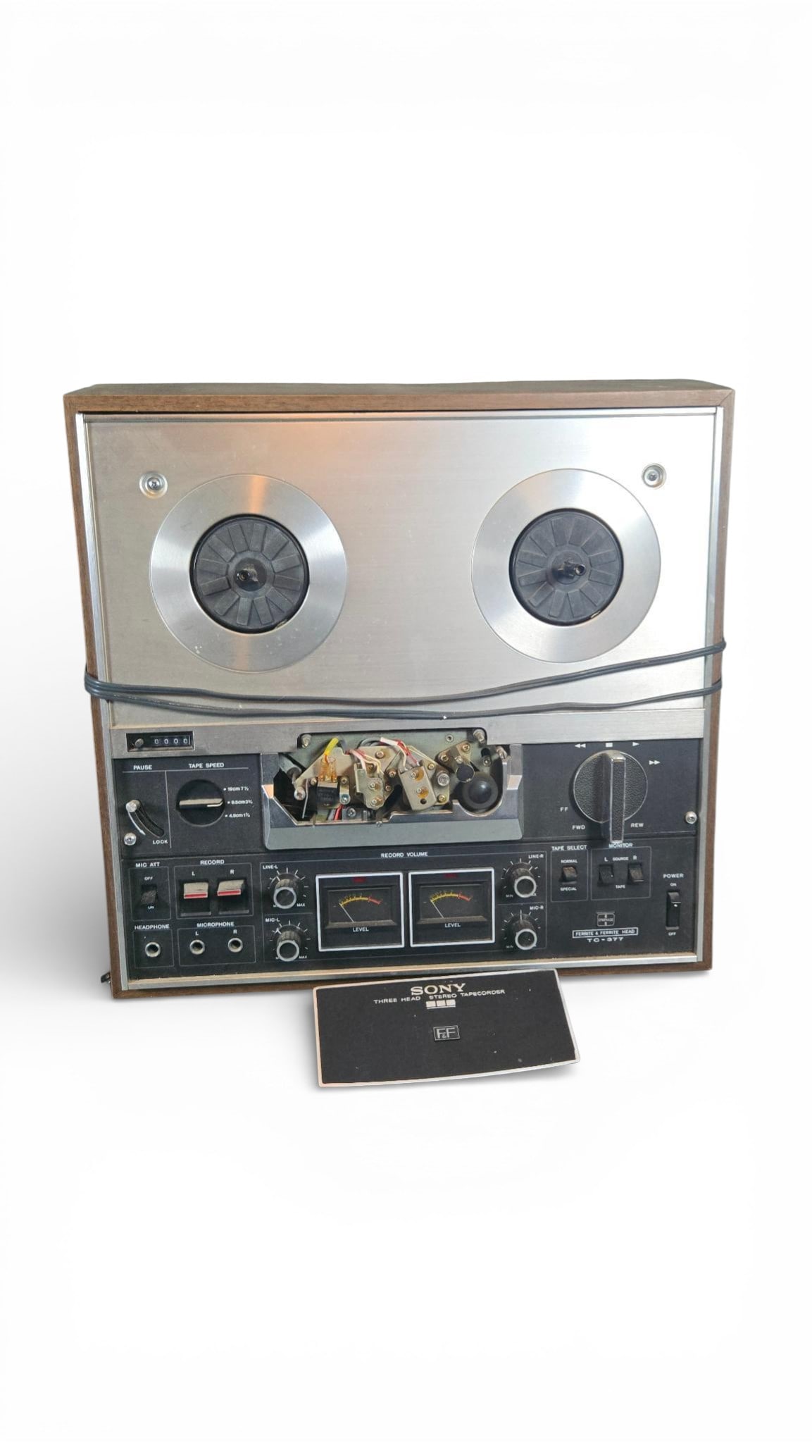 Sony TC-377 Reel-to-Reel Three Head Stereo Tape Recorder (1 of 11)