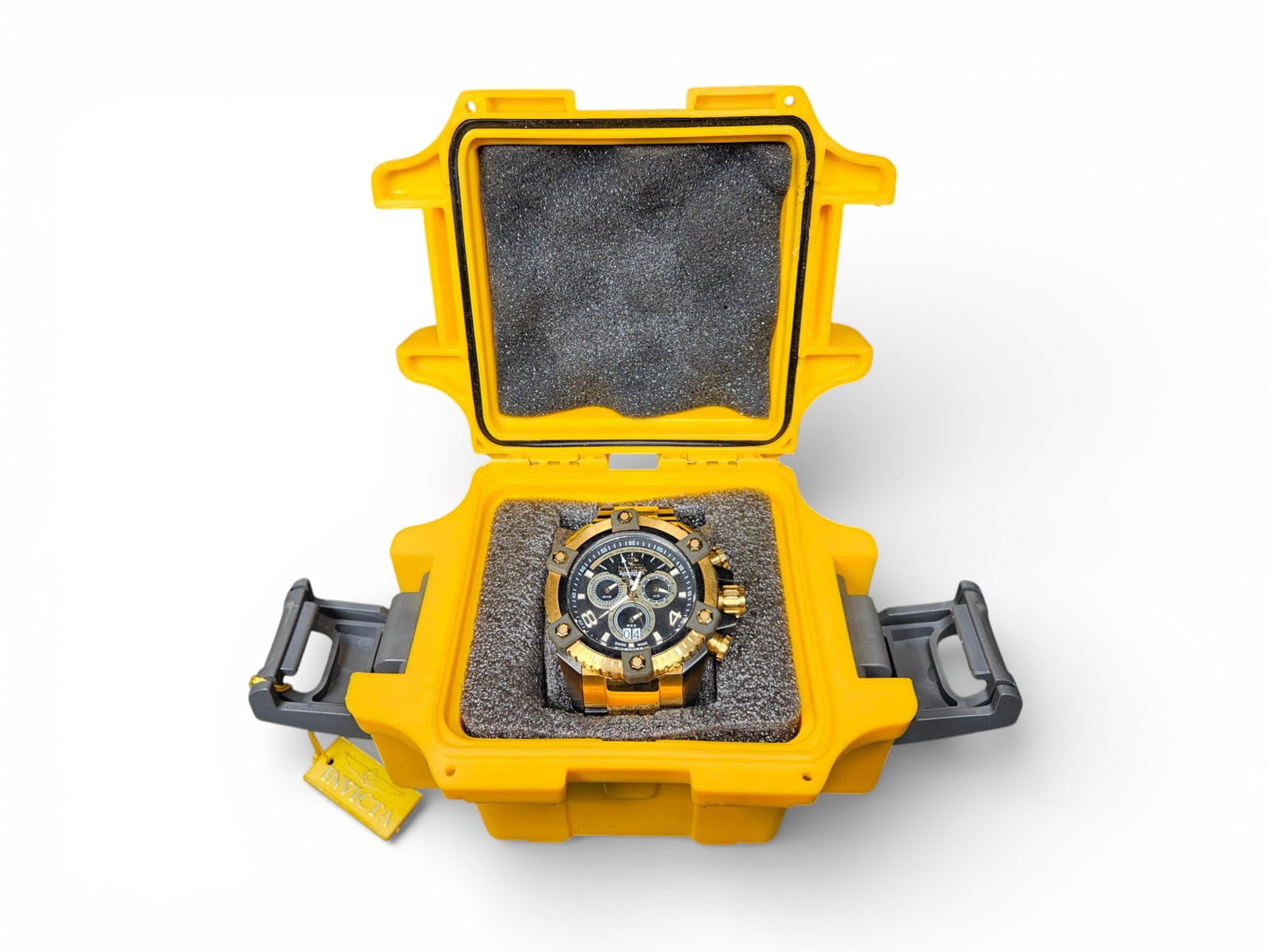 Invicta Reserve Model 13014 Two-Tone Chronograph Watch Set (1 of 9)