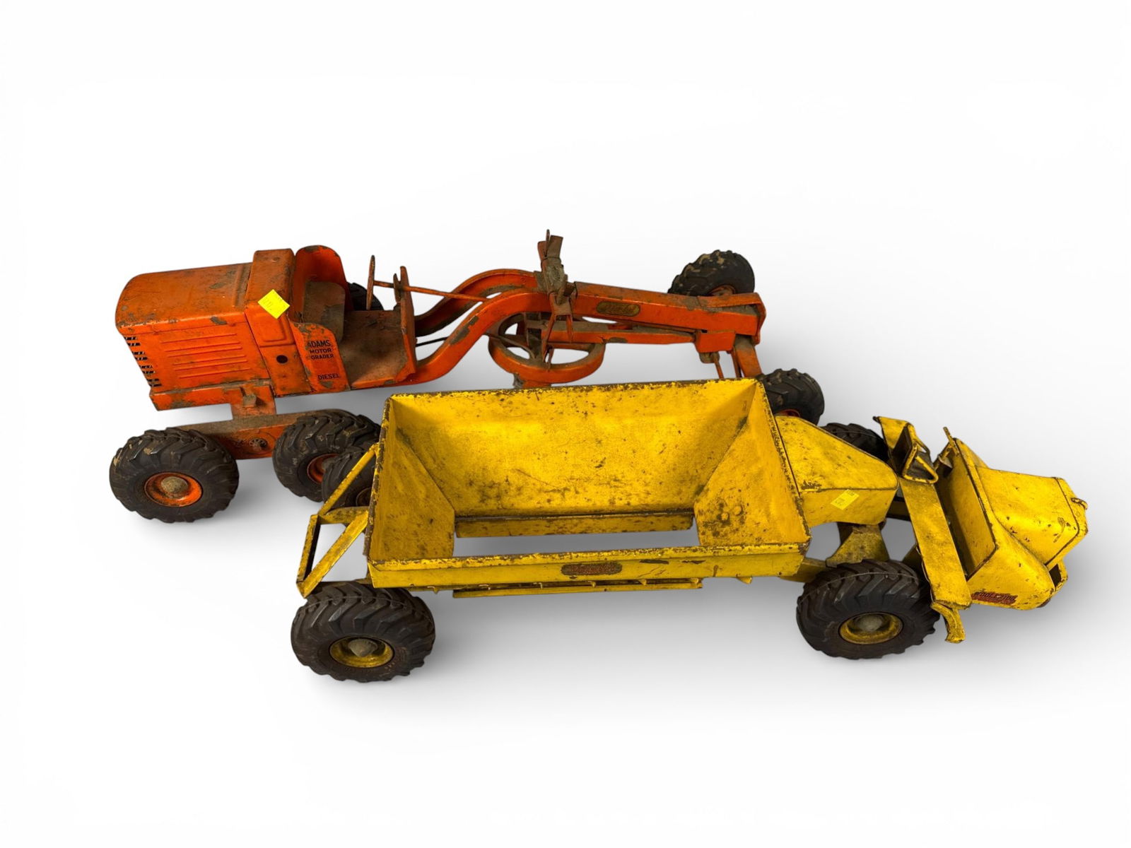 Vintage Doepke Model Toys Pressed Steel Construction Vehicles (1 of 10)