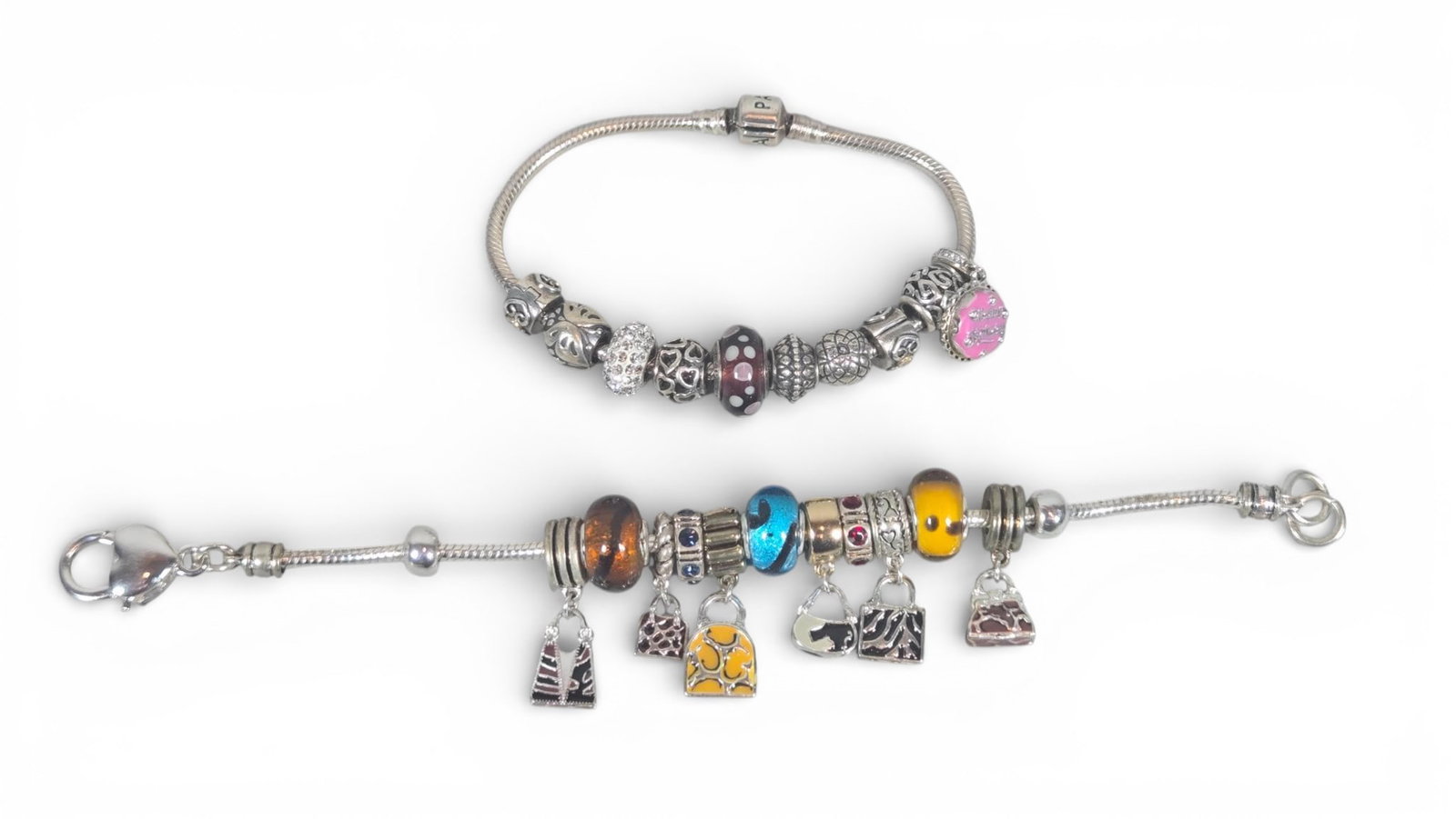Two Bracelets Including Pandora, Sterling Silver (1 of 5)
