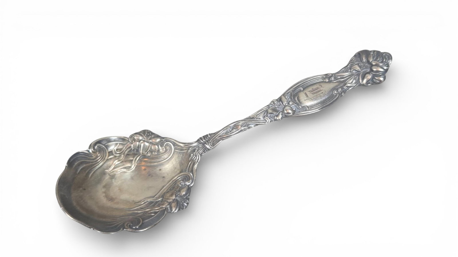 International Silver Co. frontenac Sterling Silver Serving Spoon (1 of 6)