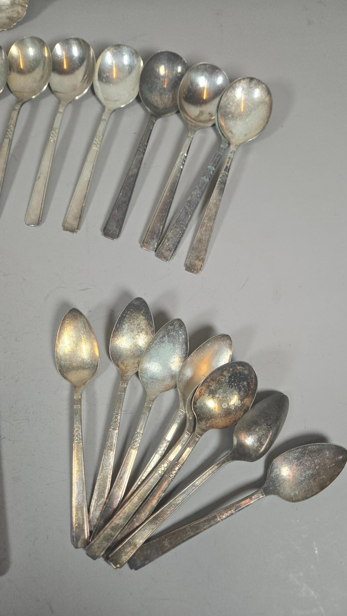 1881 Rogers Oneida Ltd Silverplate Flatware - 4