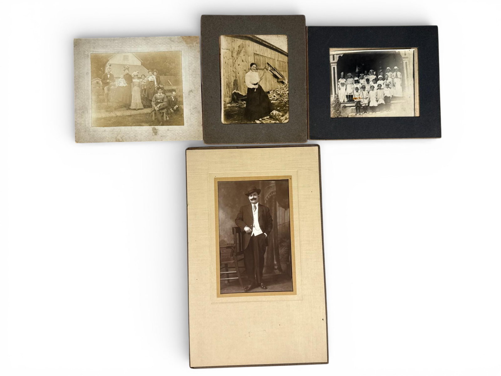 A Collection of Late Victorian and Edwardian Antique Photographs and Portraits (1 of 9)