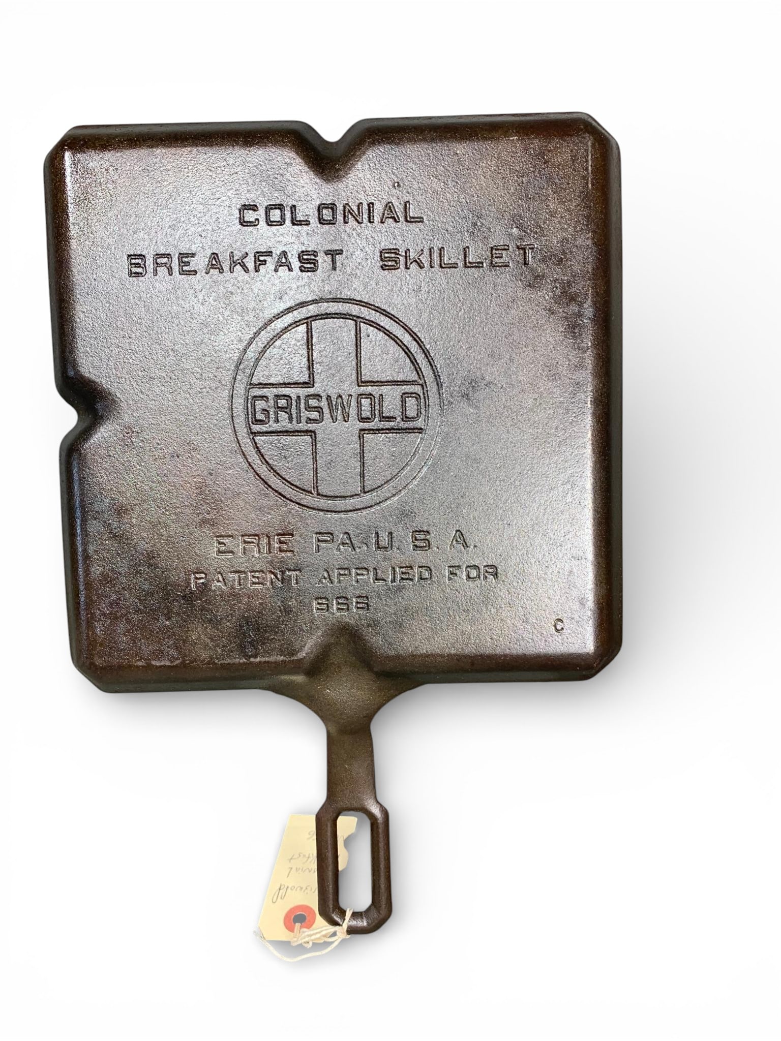 Griswold Cast Iron Colonial Breakfast Skillet No. 666 (1 of 8)