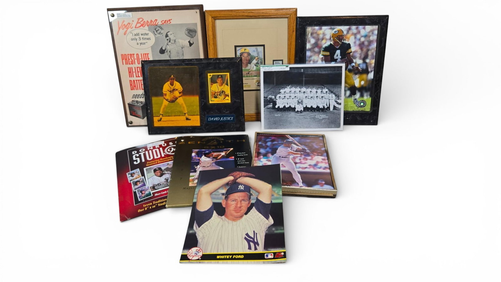 Assorted Sports Memorabilia Items Late 20th Century (1 of 20)