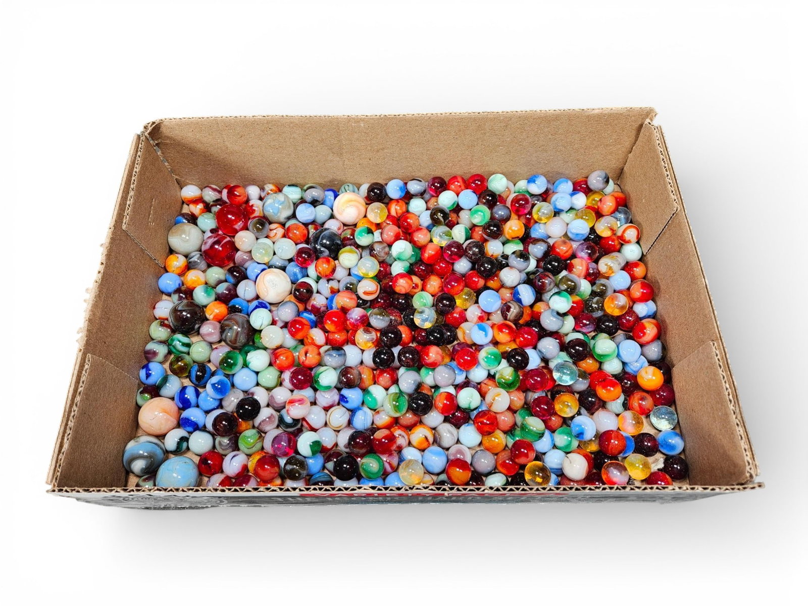 A group of Large Collection of Vintage and Contemporary Glass Marbles (1 of 11)