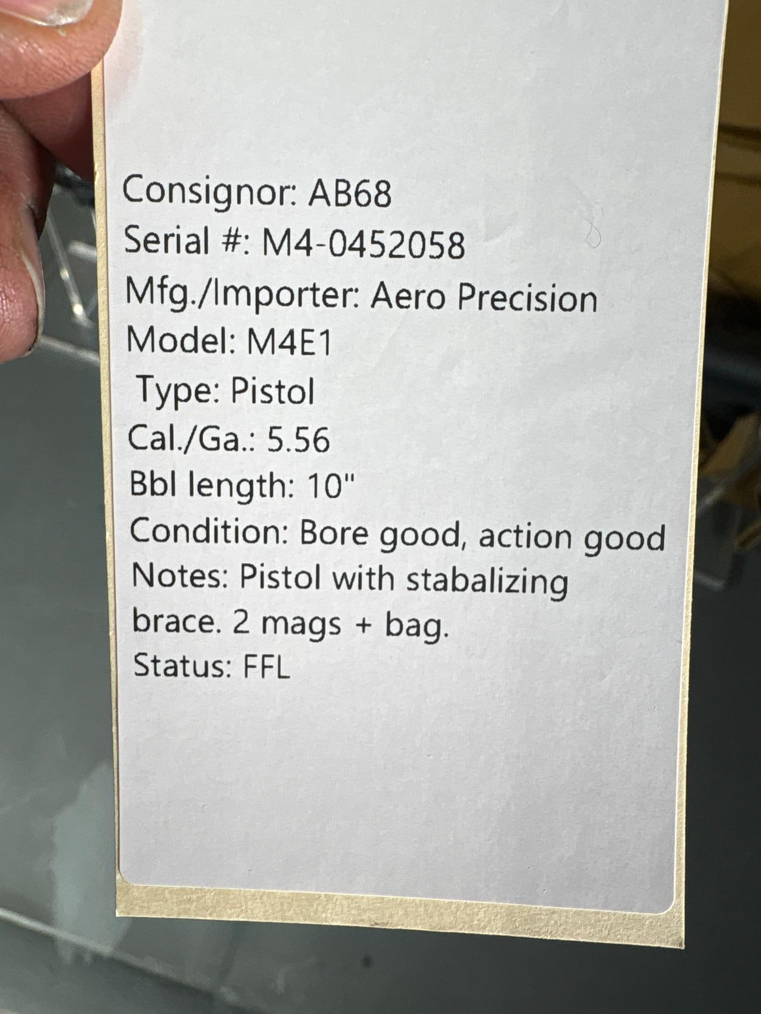 * Aero Precision M4E1 Pistol - 5