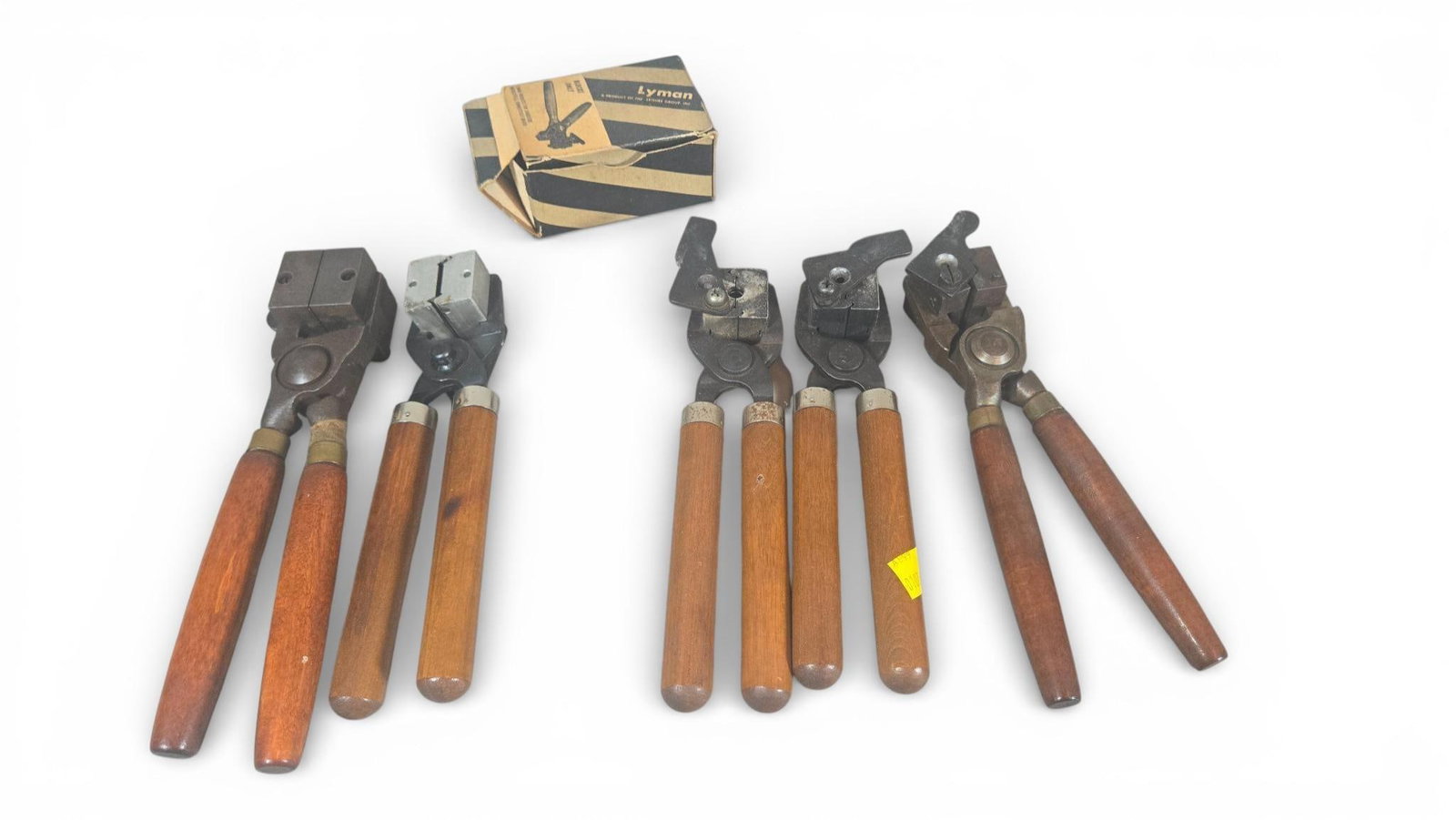 A group of Vintage Lyman Bullet Casting Molds and Components (1 of 7)