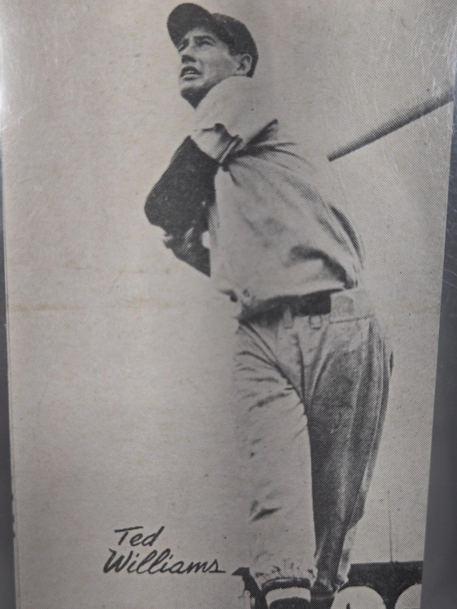 Ted Williams Bond Bread 1947, VG+ - 2