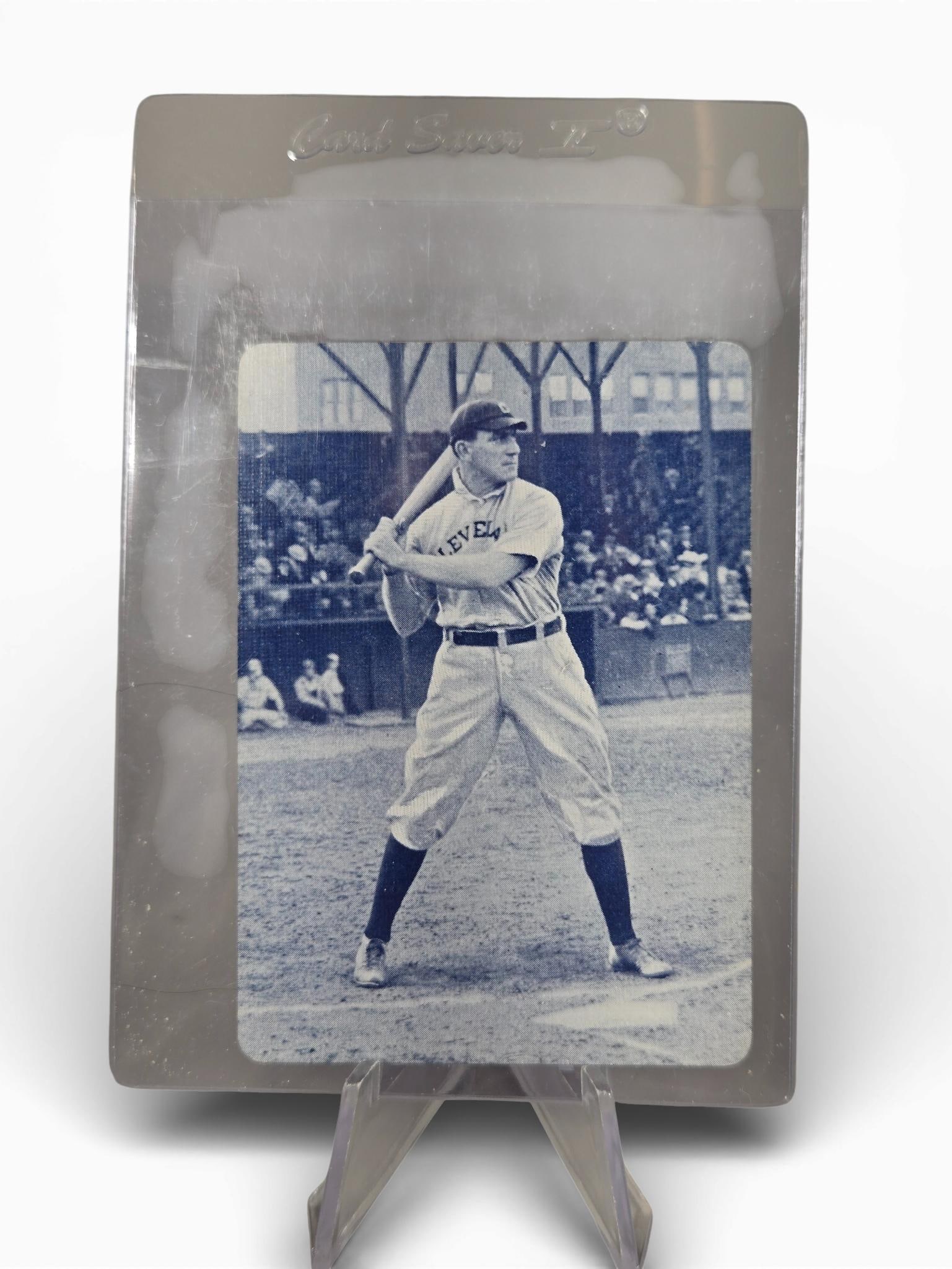 Nap Lajoie 1913 game card, blue back, EX (1 of 3)