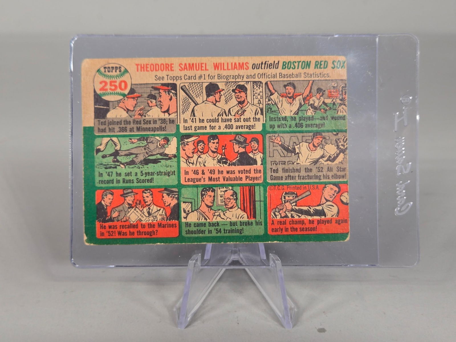 1954 Topps Ted Williams - 2