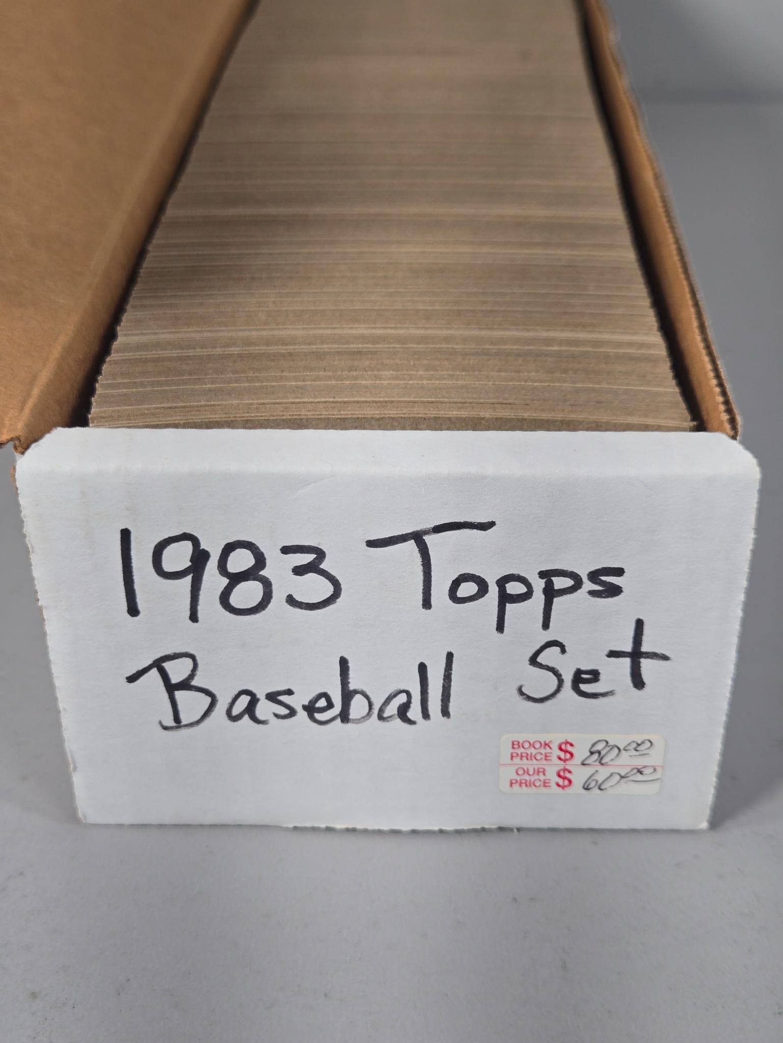 1983 Topps Baseball Card Set - 2
