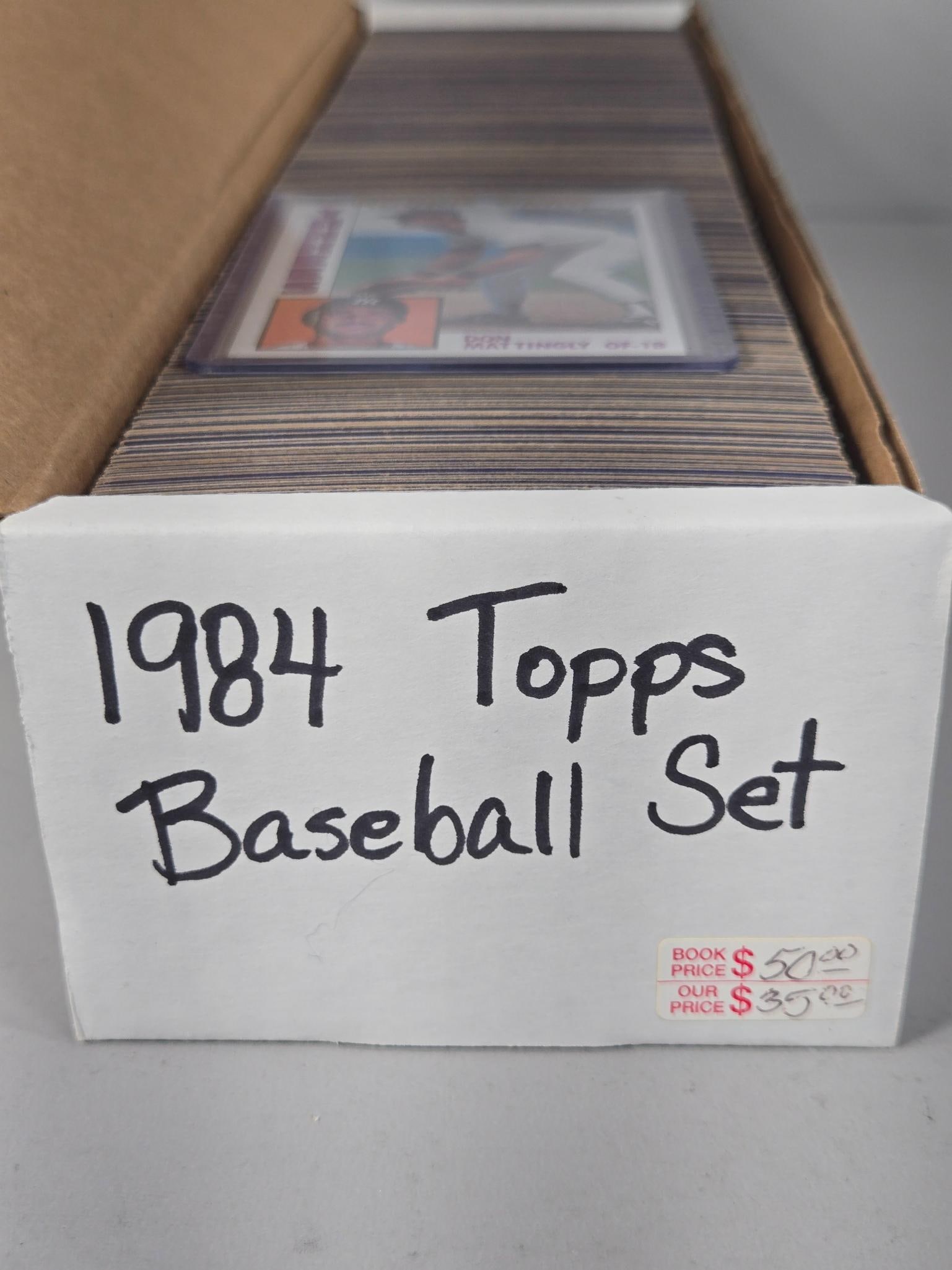 1984 Topps Baseball Card Set - 2