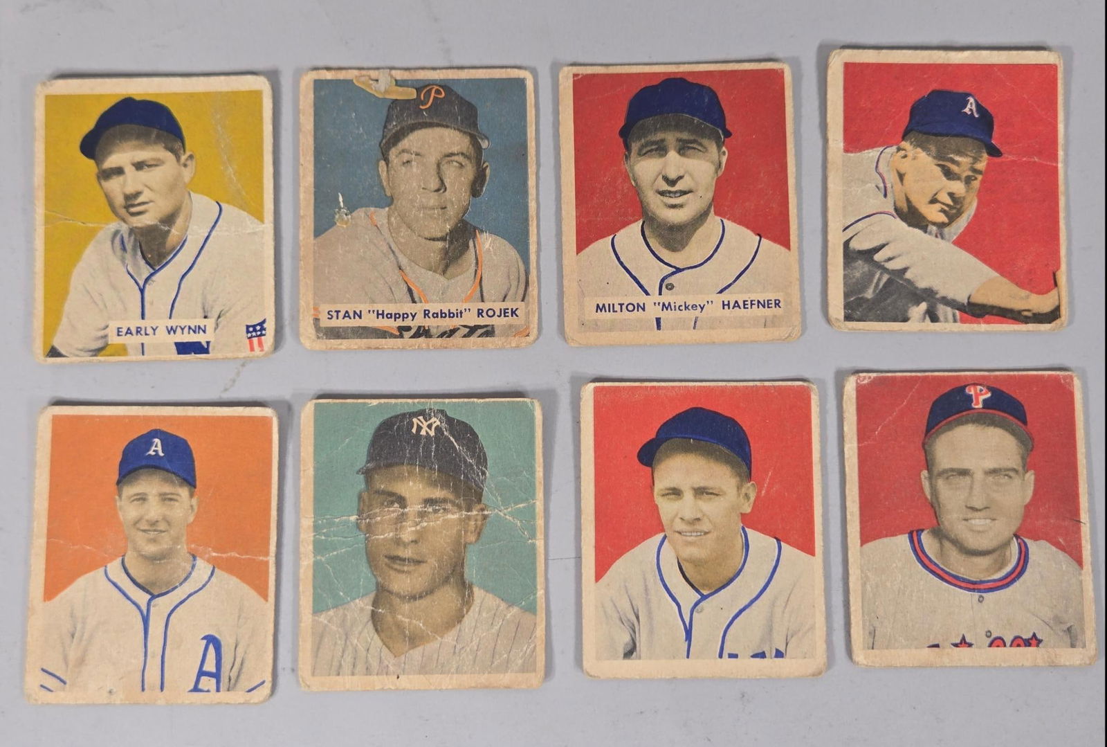 7-1949 Bowman Baseball Lot - 2