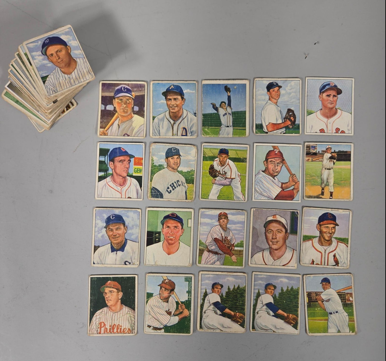 78-1950 Bowman- Few Duplicates - 3