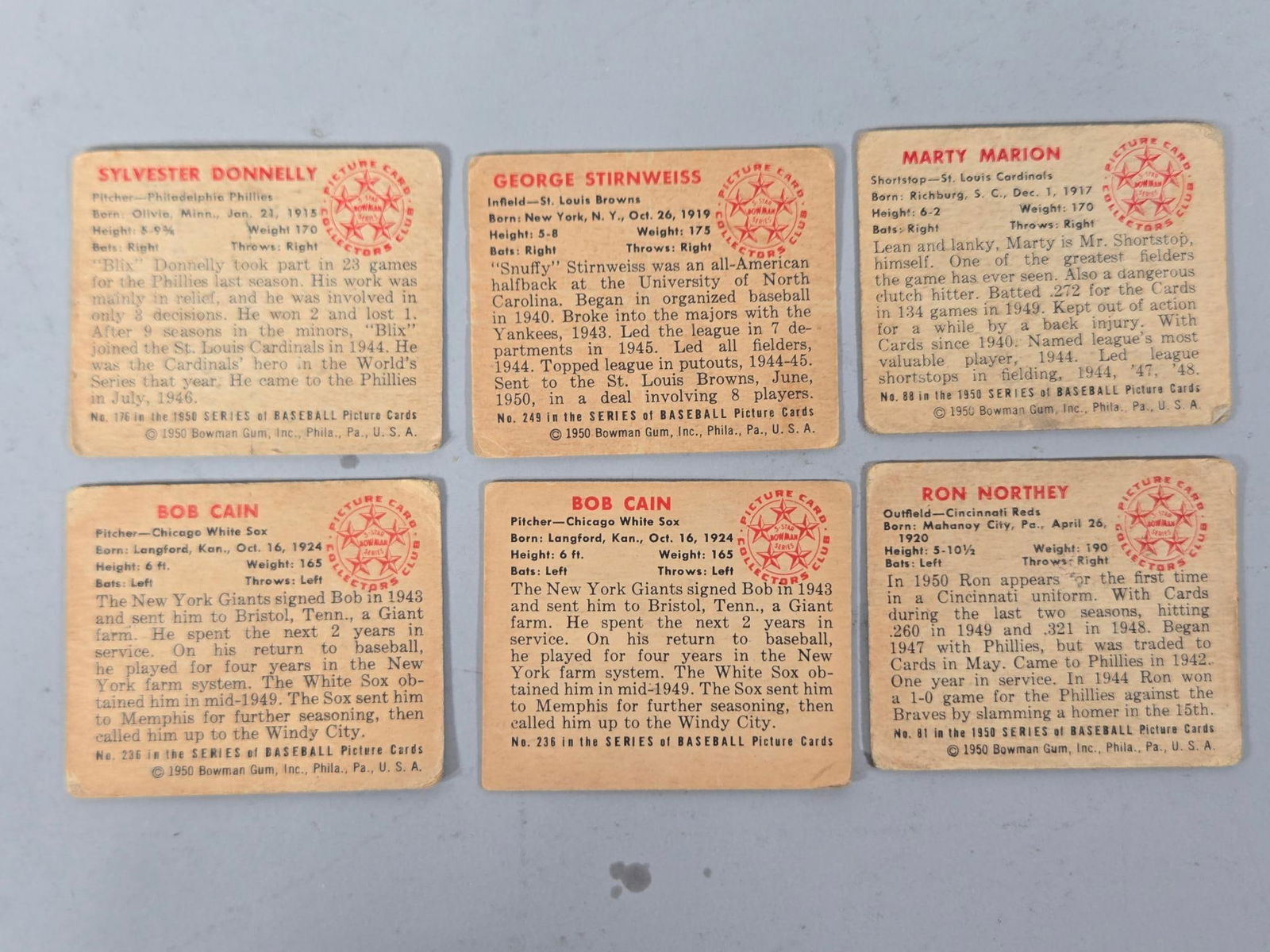 78-1950 Bowman- Few Duplicates - 4