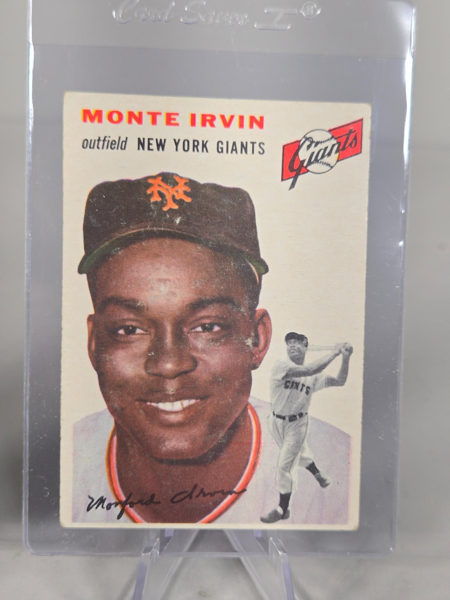2-1954 Topps Monte Irvin - 2
