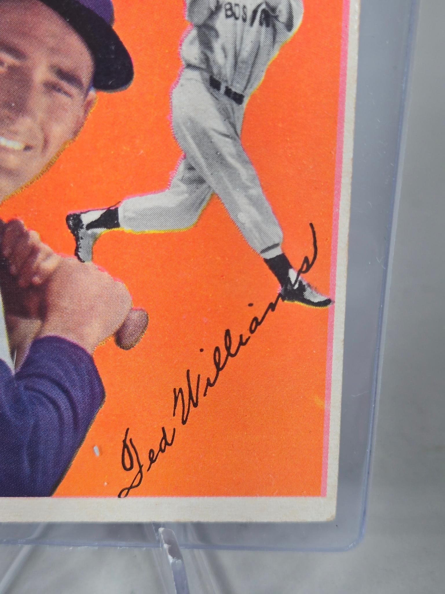 1954 Topps Ted Williams #1 - 3