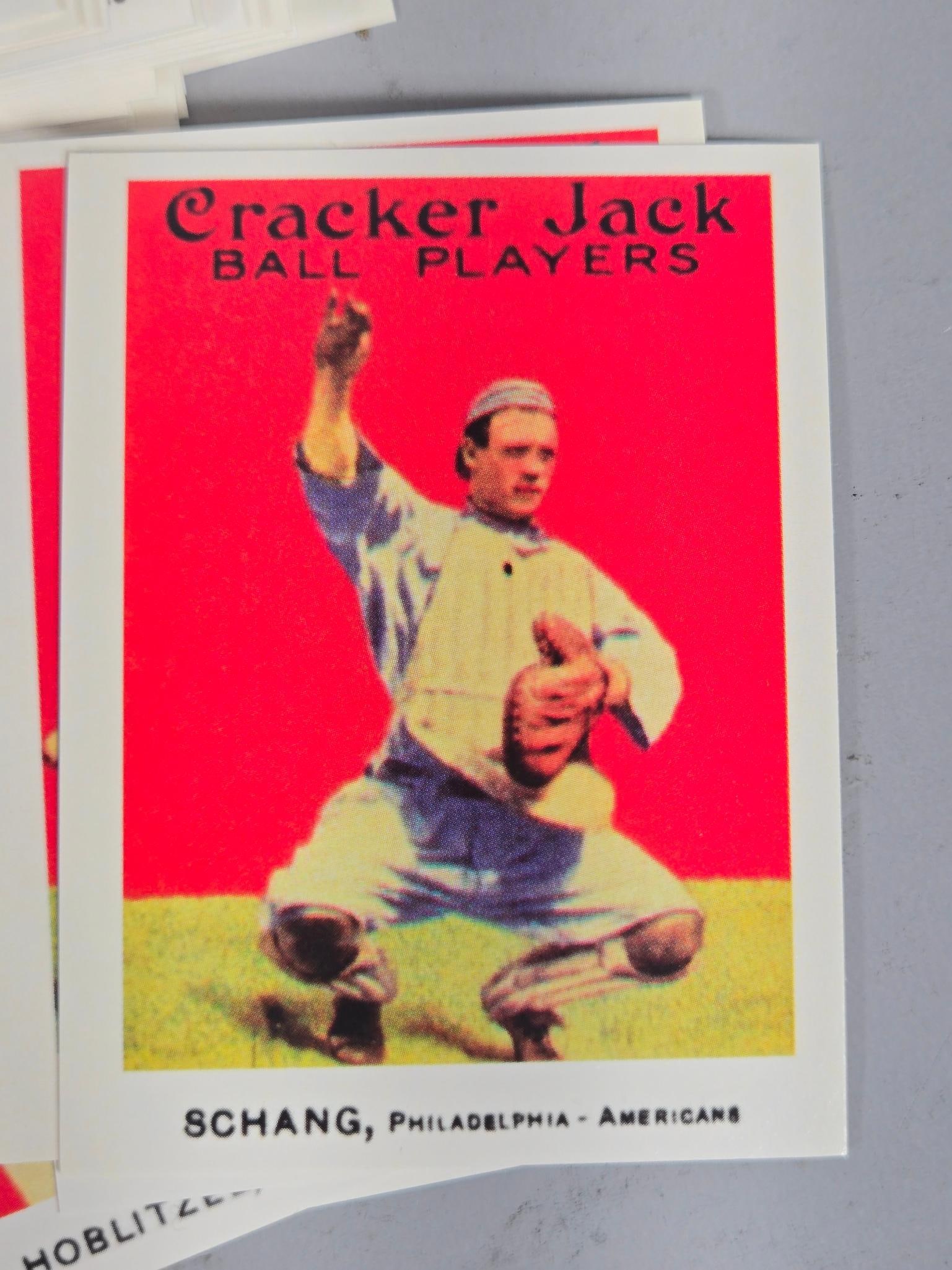 2-1933-34 Cracker Jack Reprint Sets - 16