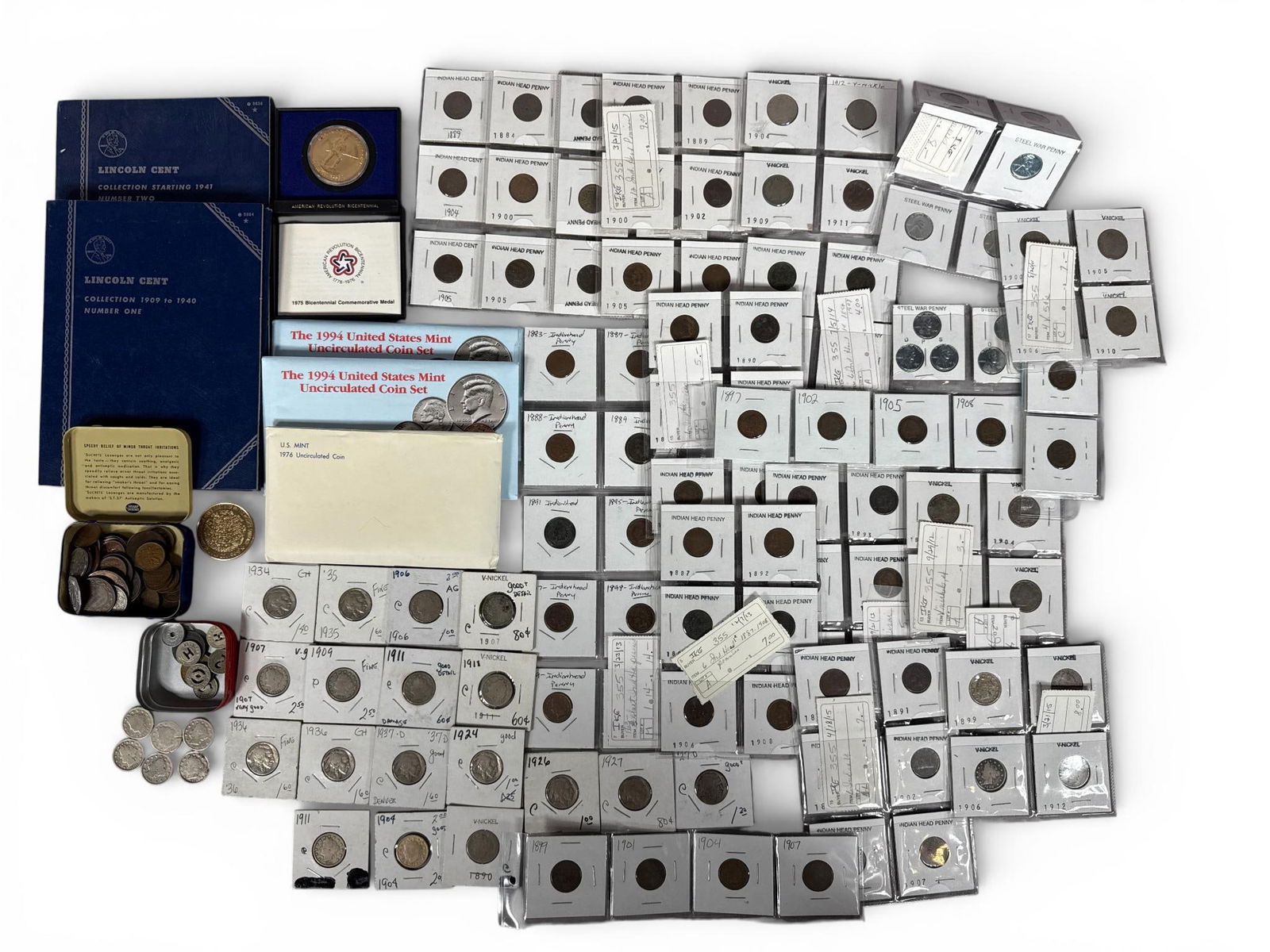 A Collection of United States and International Coins, Currency, and Commemorative Medals (1 of 16)