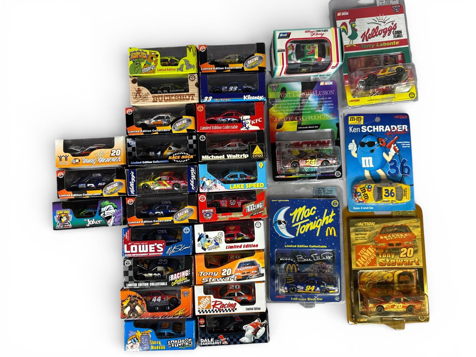 Action and Revell NASCAR 1:64 Die-Cast Stock Car Collection, Limited Edition Promotional Themes, c. (1 of 14)